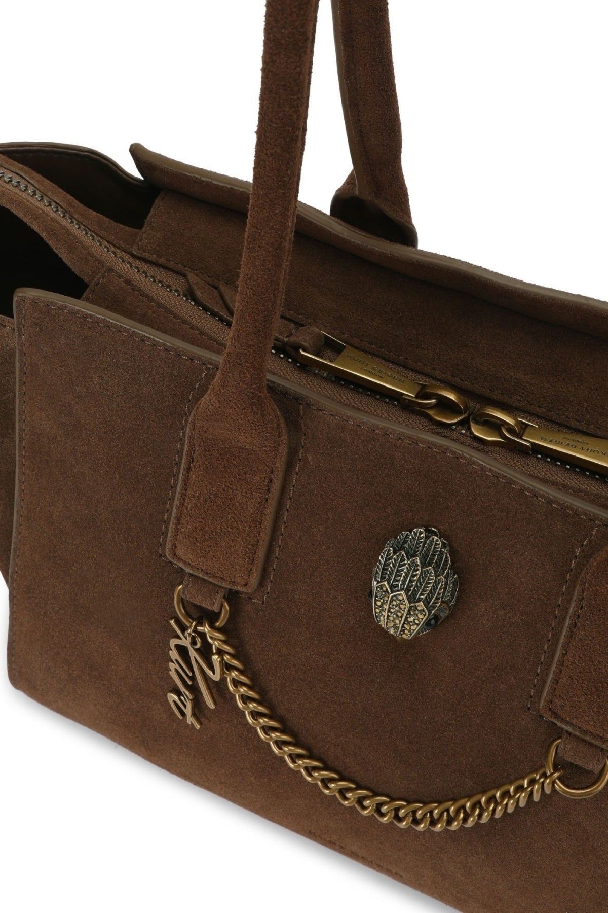 KURT GEIGER LONDON SLOANE SM SHOPPER K en color MARRON  (4)