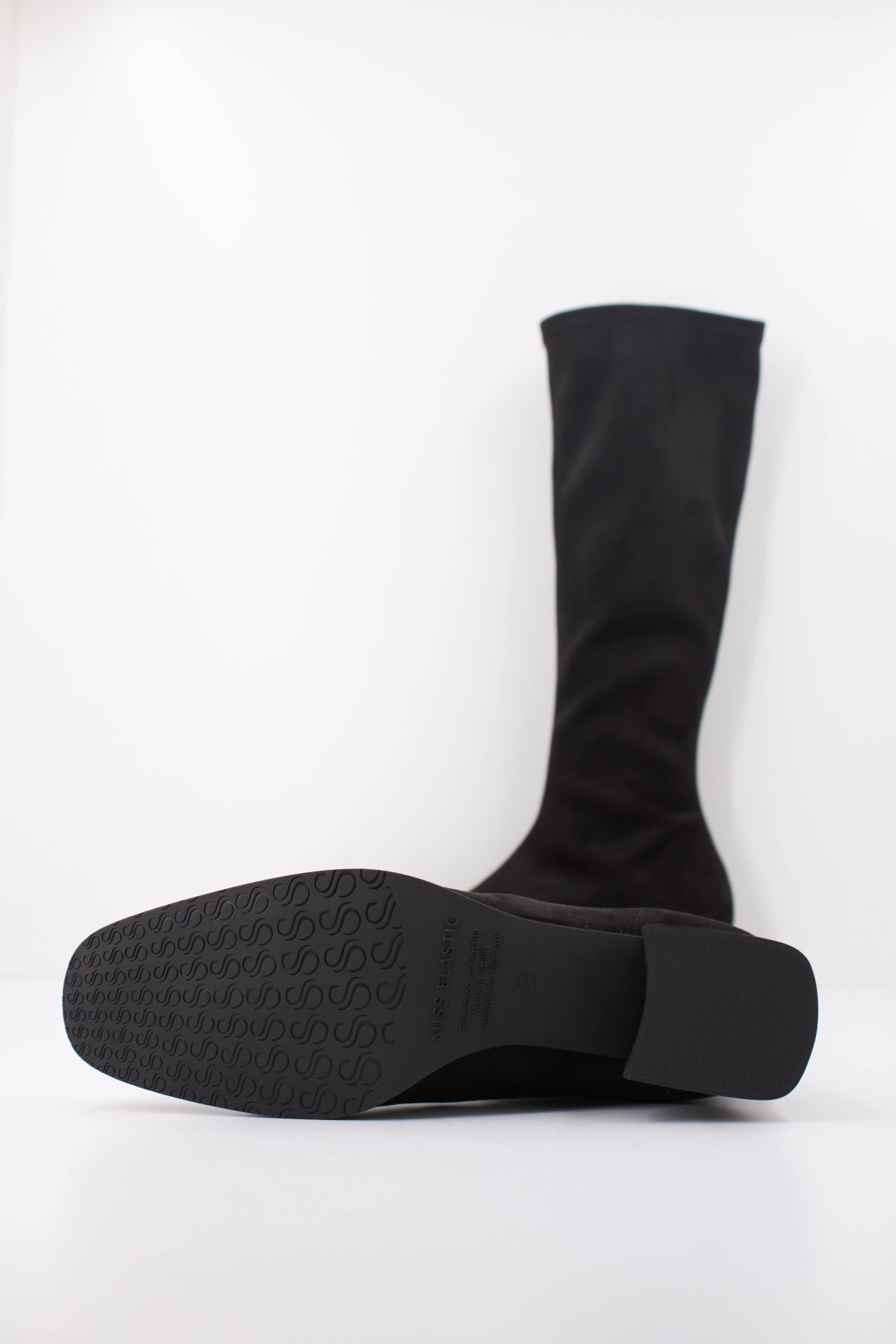 MISS ELASTIC BOTA FAXE STUDIO en color NEGRO  (5)