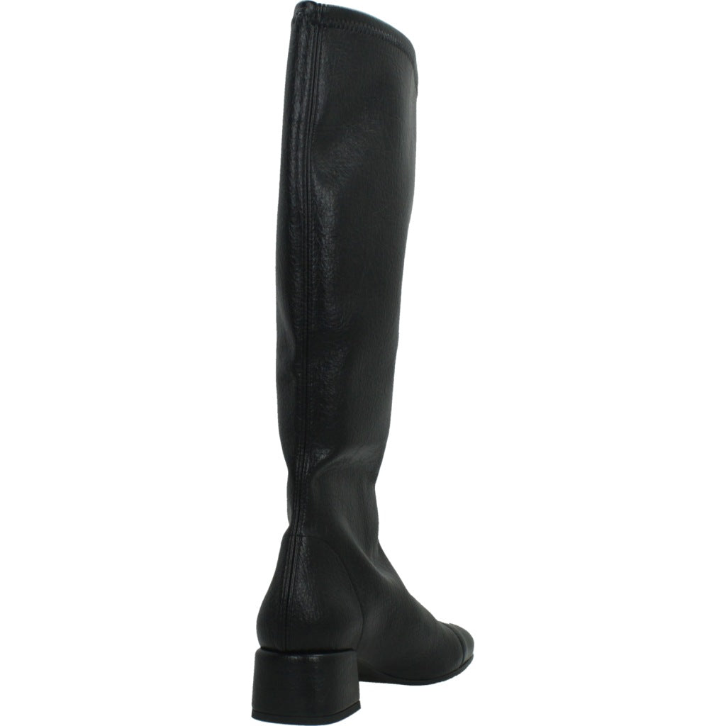 MISS ELASTIC BOTA CHANEL BRILLITE en color NEGRO  (3)