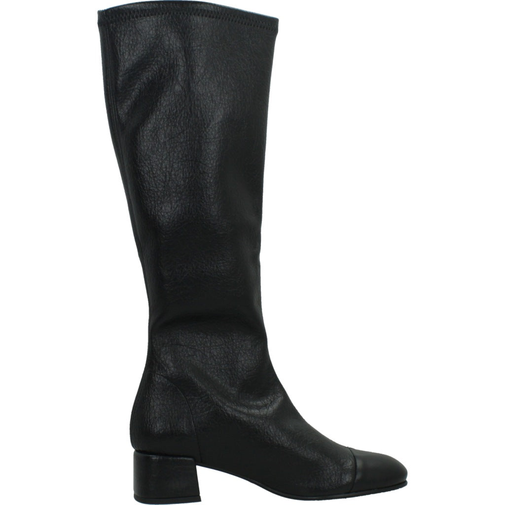 MISS ELASTIC BOTA CHANEL BRILLITE en color NEGRO  (4)