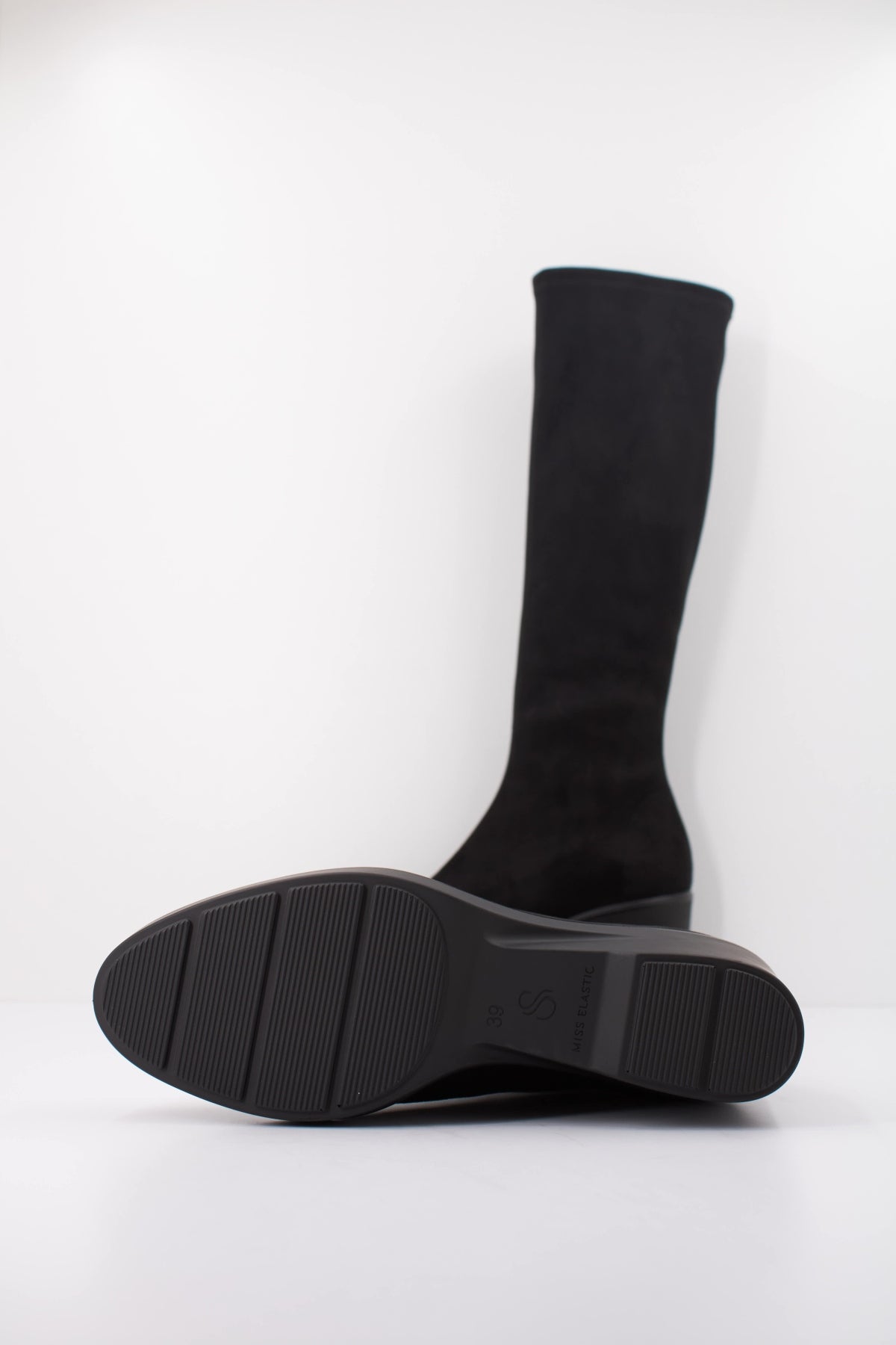 MISS ELASTIC BOTA CUNA CUSHY en color NEGRO  (5)