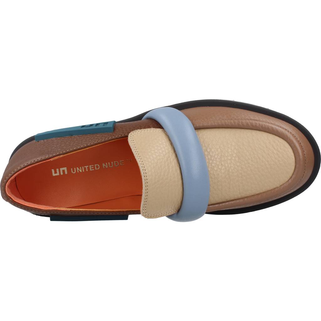 UNITED NUDE  GRIP LOAFER LO en color MARRON  (7)