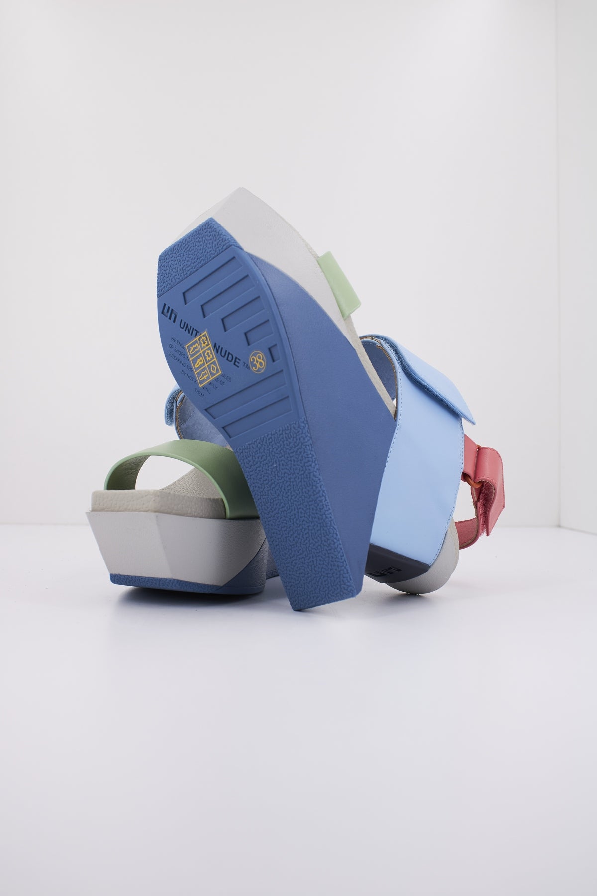 UNITED NUDE DELTA WEDGE en color AZUL  (4)