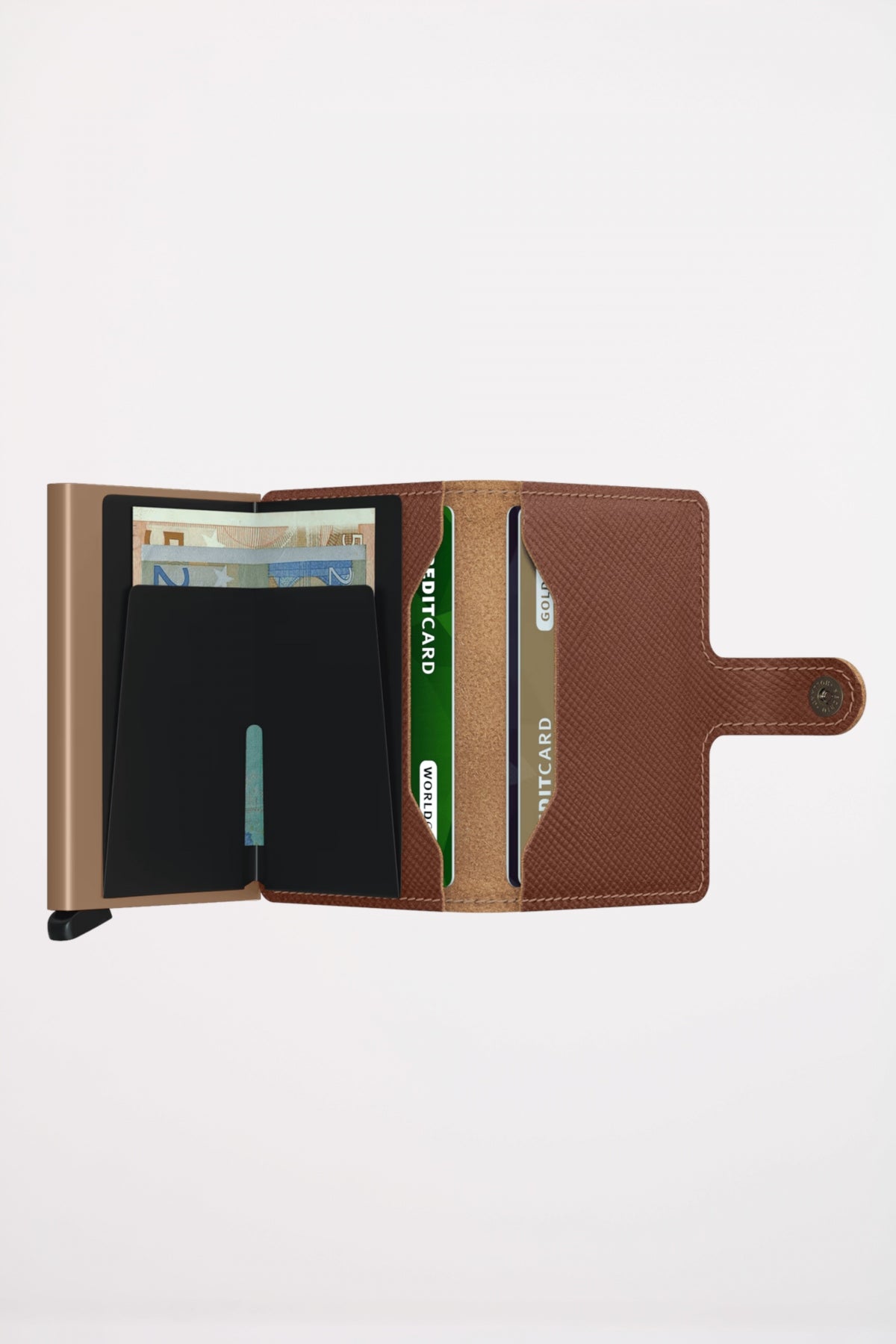 SECRID MINIWALLET en color MARRON  (4)