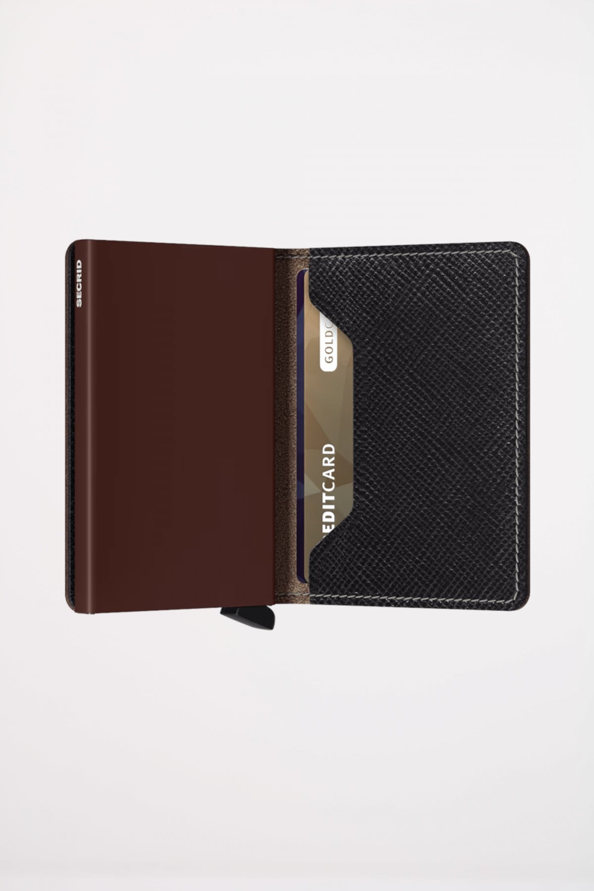 SECRID SLIMWALLET  en color MARRON  (3)