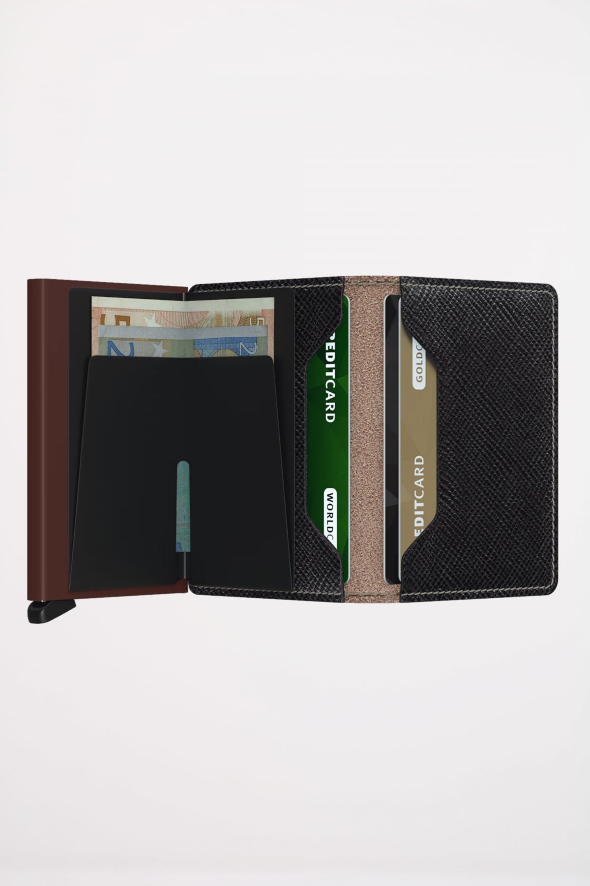 SECRID SLIMWALLET  en color MARRON  (4)