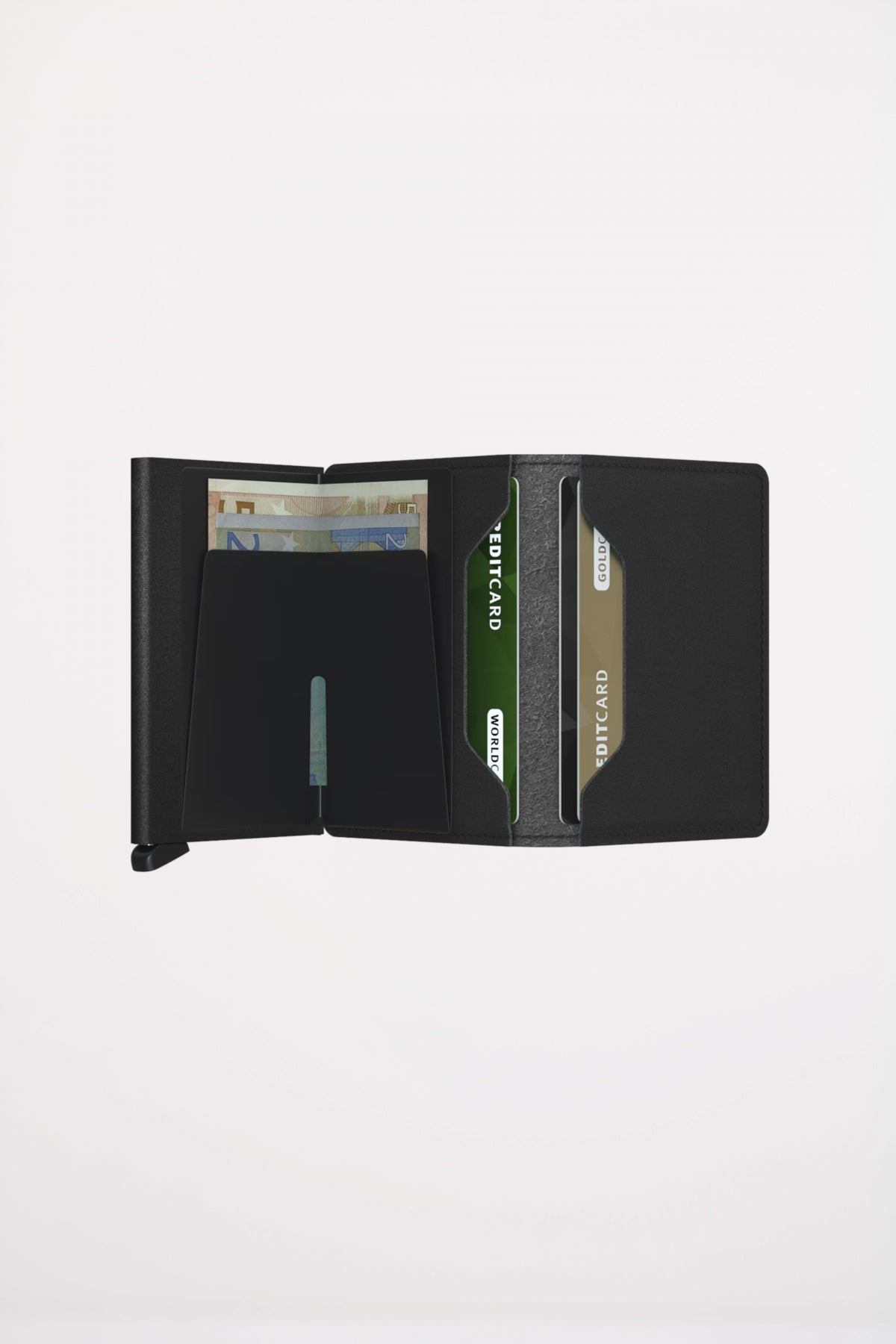 SECRID SLIMWALLET YARD  en color NEGRO  (4)