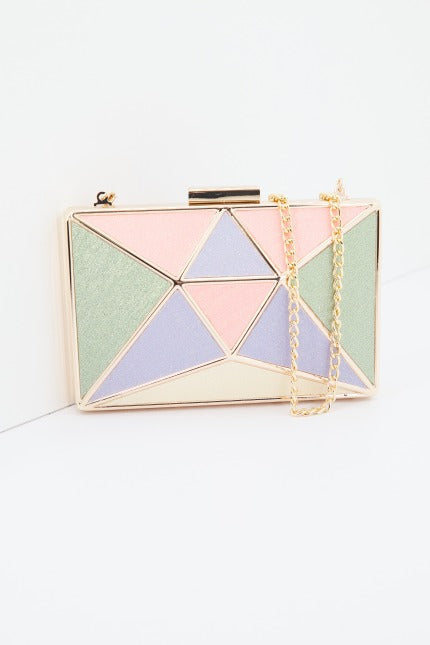 MENBUR M BOLSO CLUTCH GLITTERS en color MULTICOLOR  (2)
