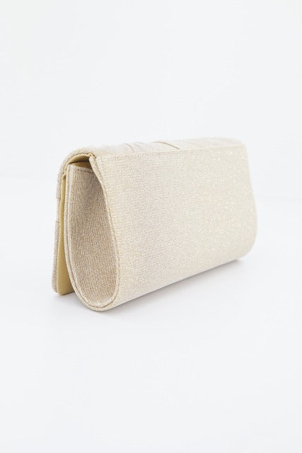 MENBUR M BOLSO FIESTA CARTERA GLITTER en color ORO  (1)