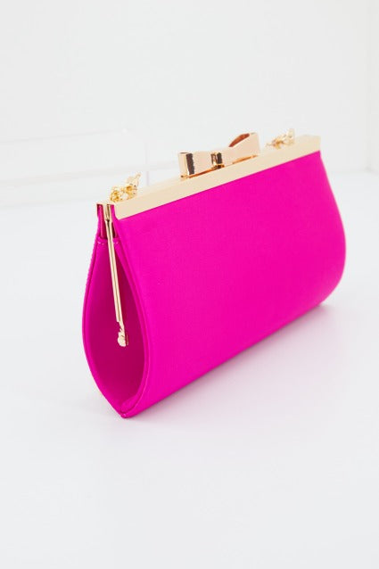 MENBUR M BOLSO CARTERA DETALLE STRASS en color ROSA  (2)