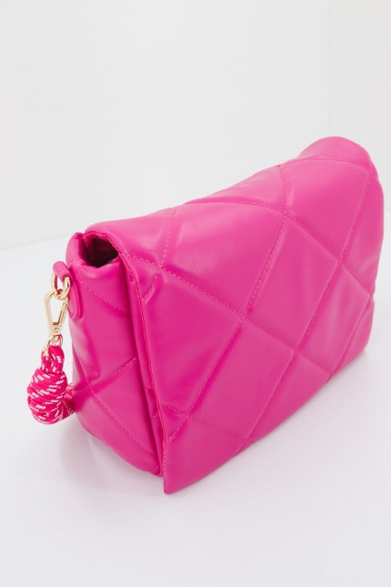 MENBUR M BOLSO BANDOLERA ACOLHADO en color ROSA  (3)