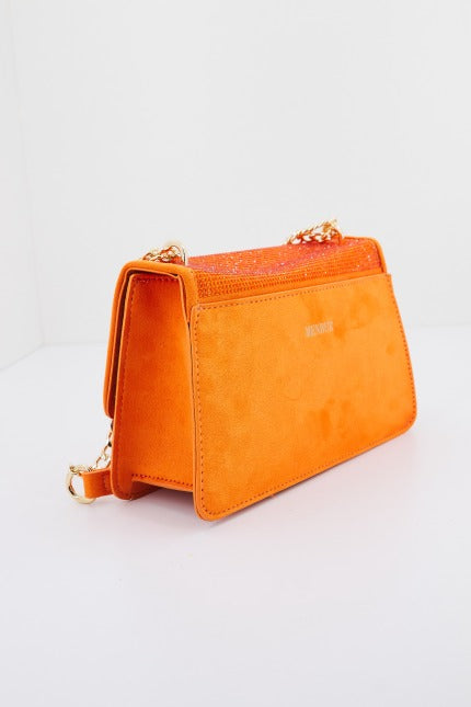 MENBUR M BOLSO BANDOLERA MICROFIBRA D en color NARANJA  (2)