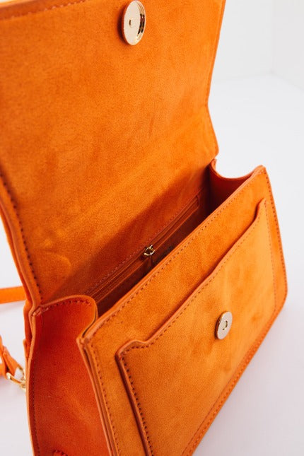 MENBUR M BOLSO BANDOLERA MICROFIBRA D en color NARANJA  (3)