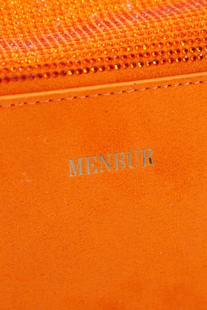 MENBUR M BOLSO BANDOLERA MICROFIBRA D en color NARANJA  (4)