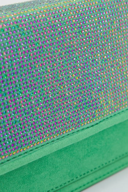 MENBUR M BOLSO BANDOLERA MICROFIBRA D en color VERDE  (4)