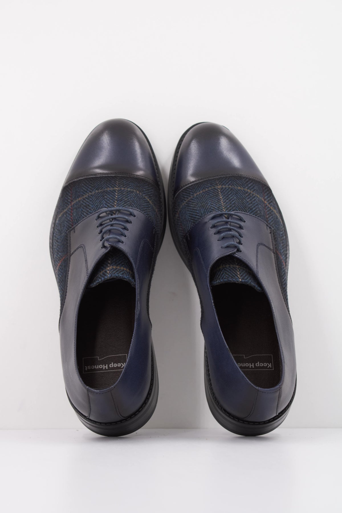 KEEP HONEST KH ZAPATO VESTIR en color AZUL  (3)