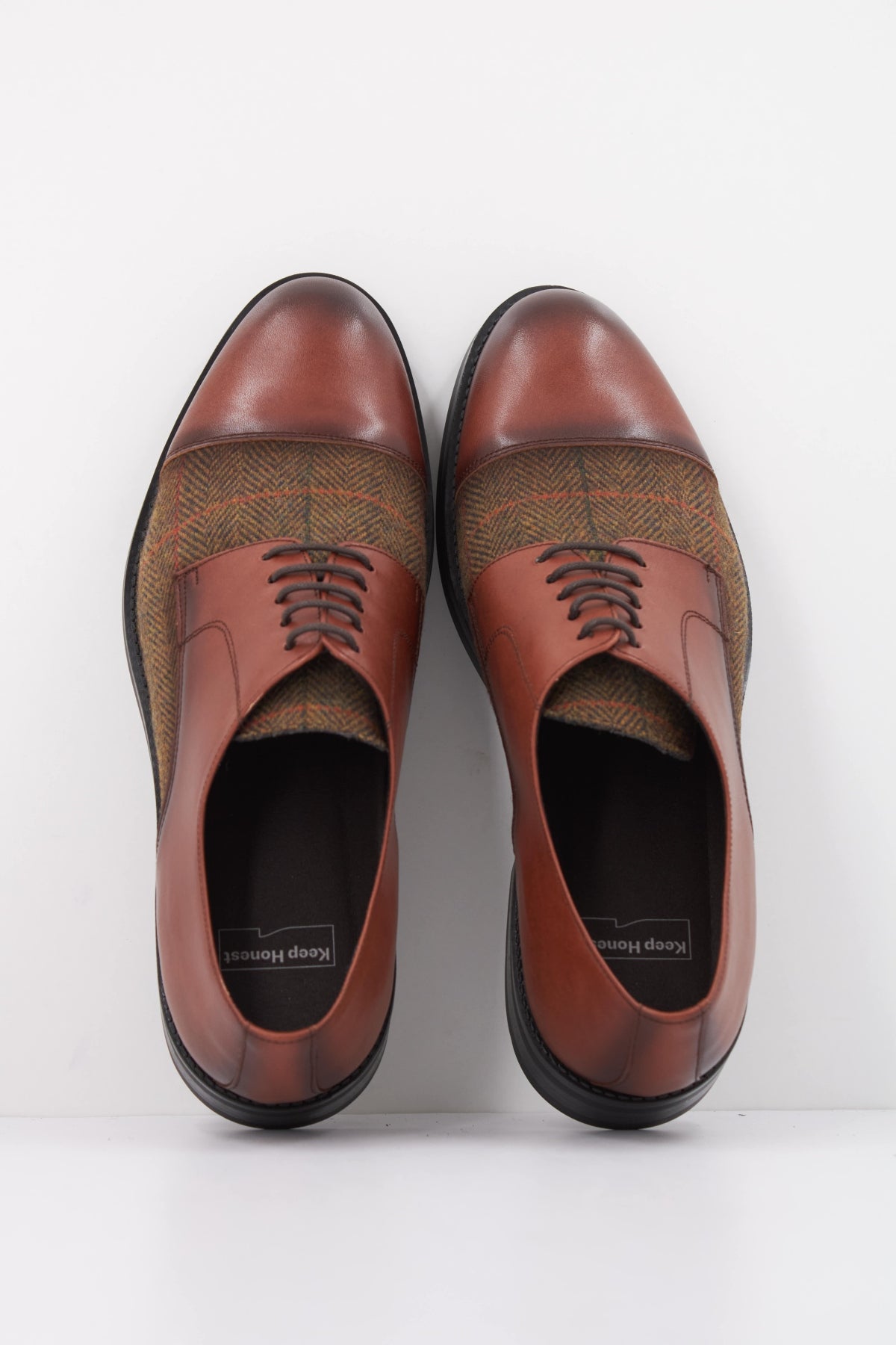 KEEP HONEST KH ZAPATO VESTIR en color MARRON  (3)