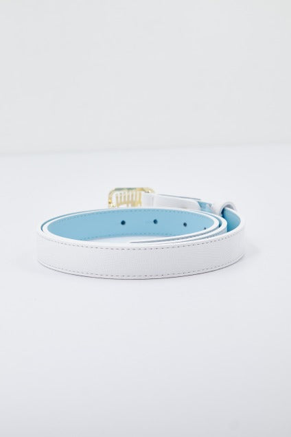 CHIARA FERRAGNI EYETAG BELT WITH PURSES en color BLANCO  (3)