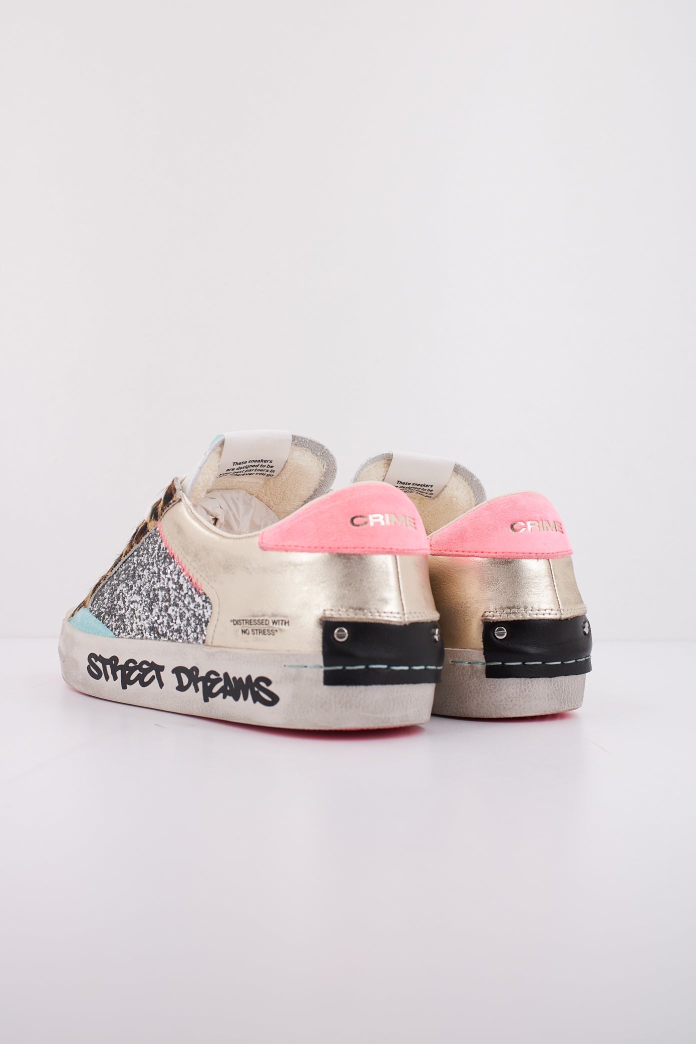 CRIME LONDON DISTRESSED en color ANIMAL PRINT  (4)