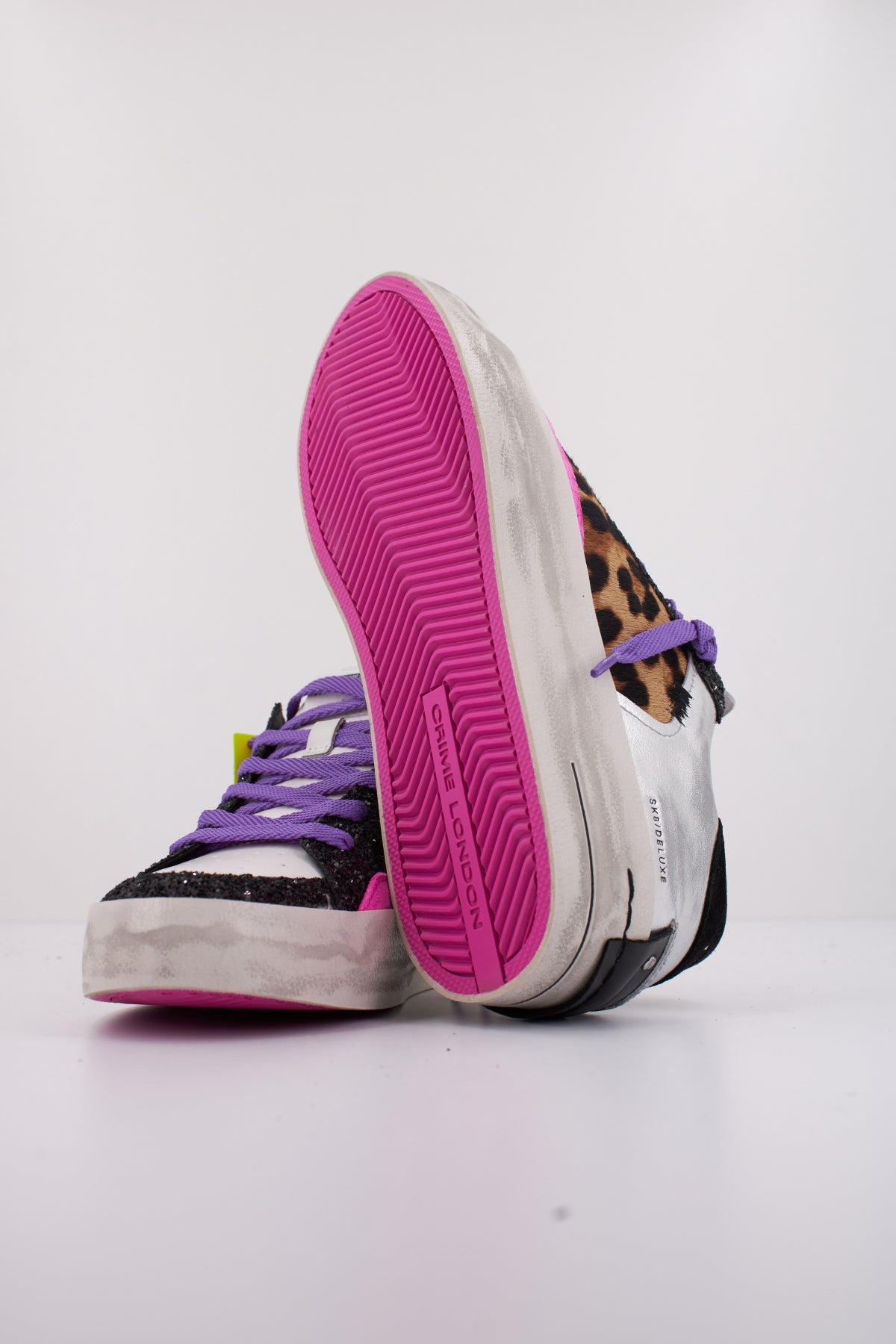 CRIME LONDON SK DELUXE WEDGE en color ANIMAL PRINT  (5)