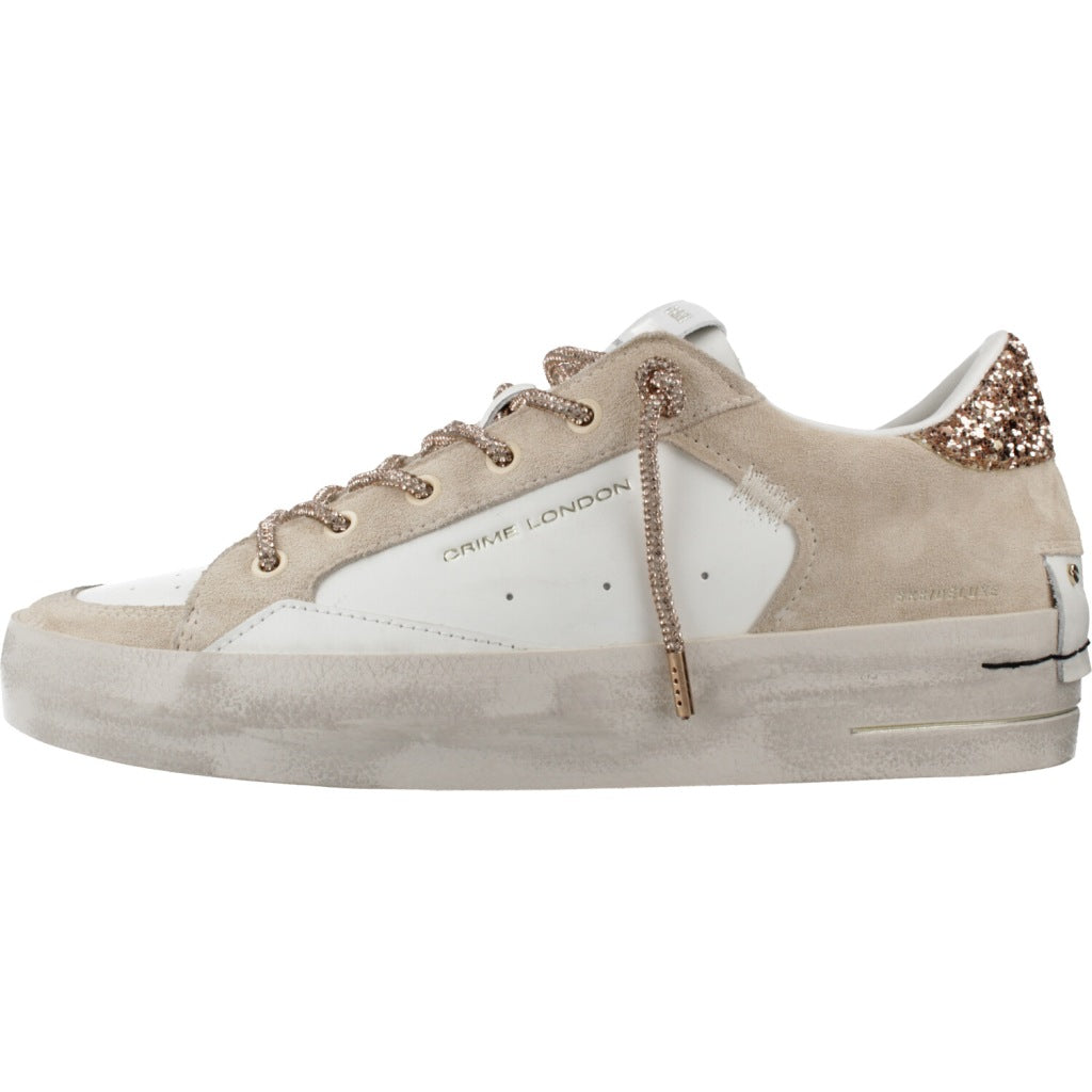 CRIME LONDON SK DELUXE WEDGE en color BEIS  (2)