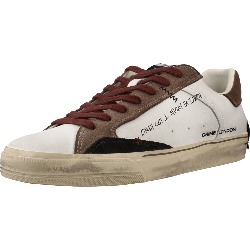 CRIME LONDON AAB DEPORTIVO DECONSTRUCTED en color BLANCO  (1)
