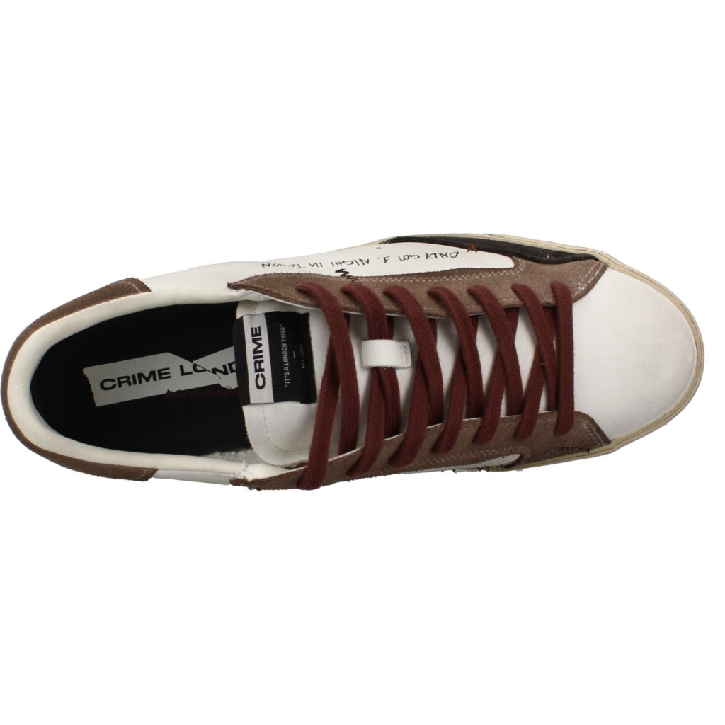 CRIME LONDON AAB DEPORTIVO DECONSTRUCTED en color BLANCO  (7)