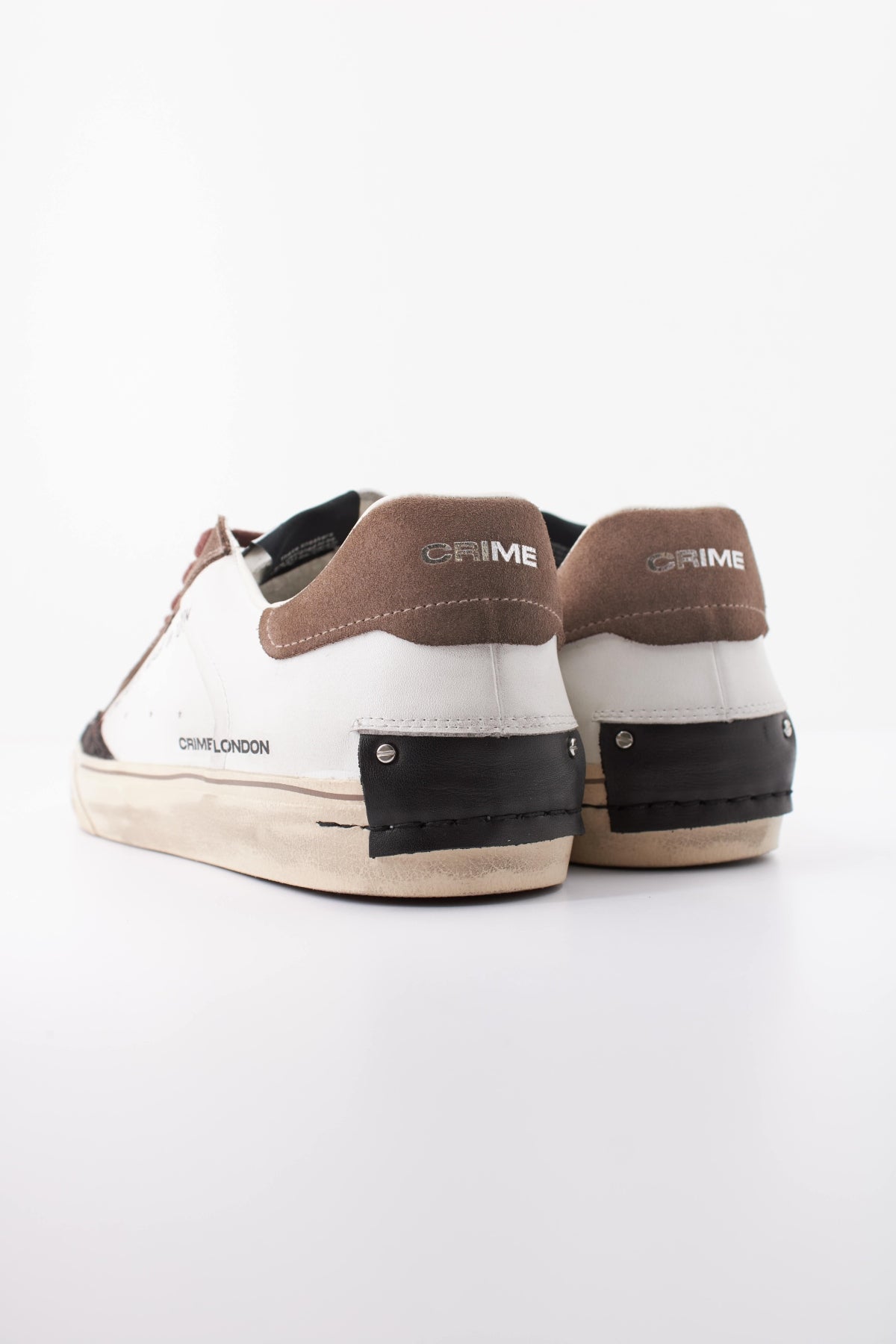 CRIME LONDON AAB DEPORTIVO DECONSTRUCTED en color BLANCO  (4)