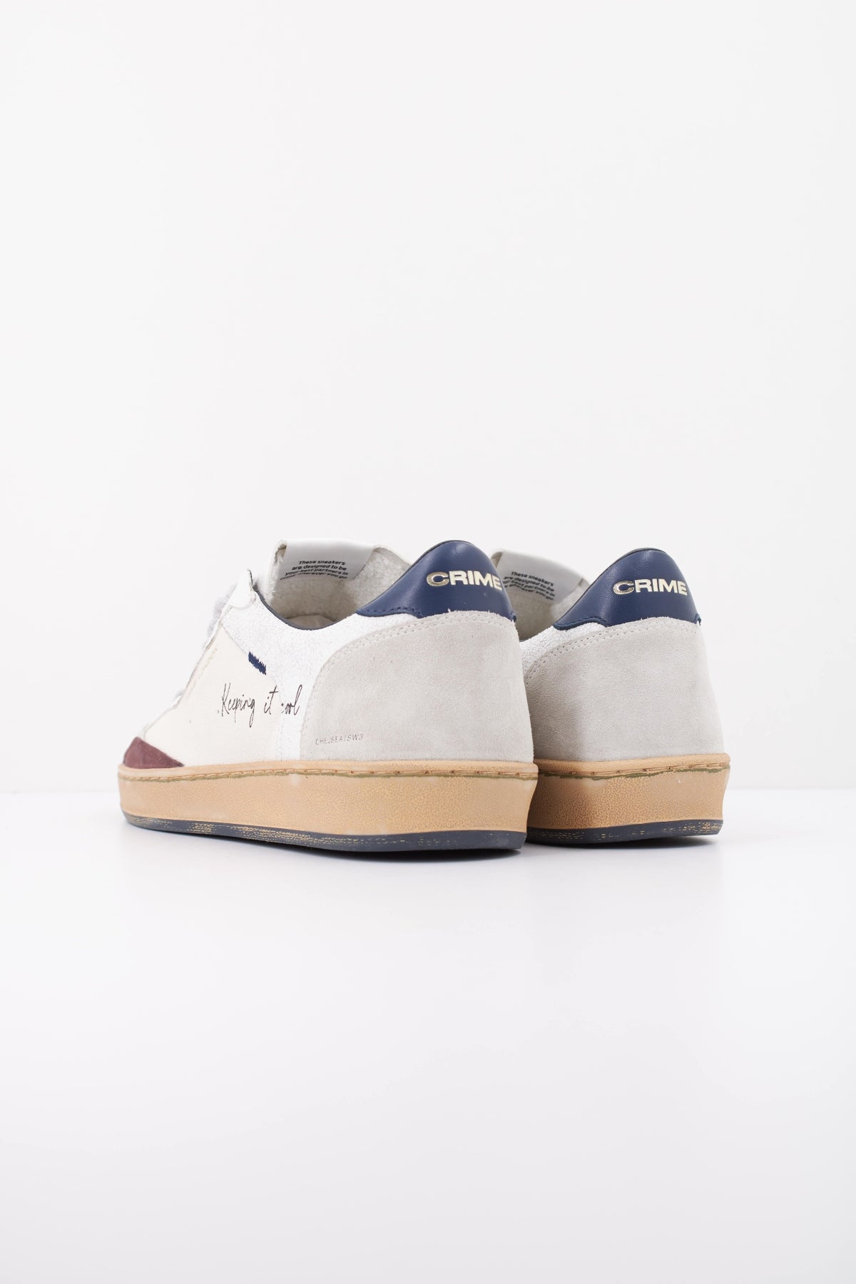 CRIME LONDON AAB DEPORTIVO CHELSEA en color BLANCO  (4)