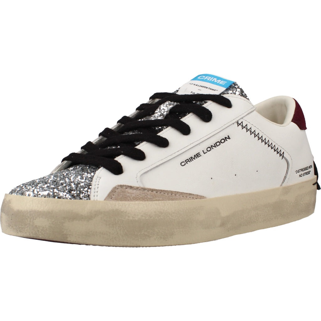 CRIME LONDON AAB DEPORTIVO DISTRESSED en color BLANCO  (1)