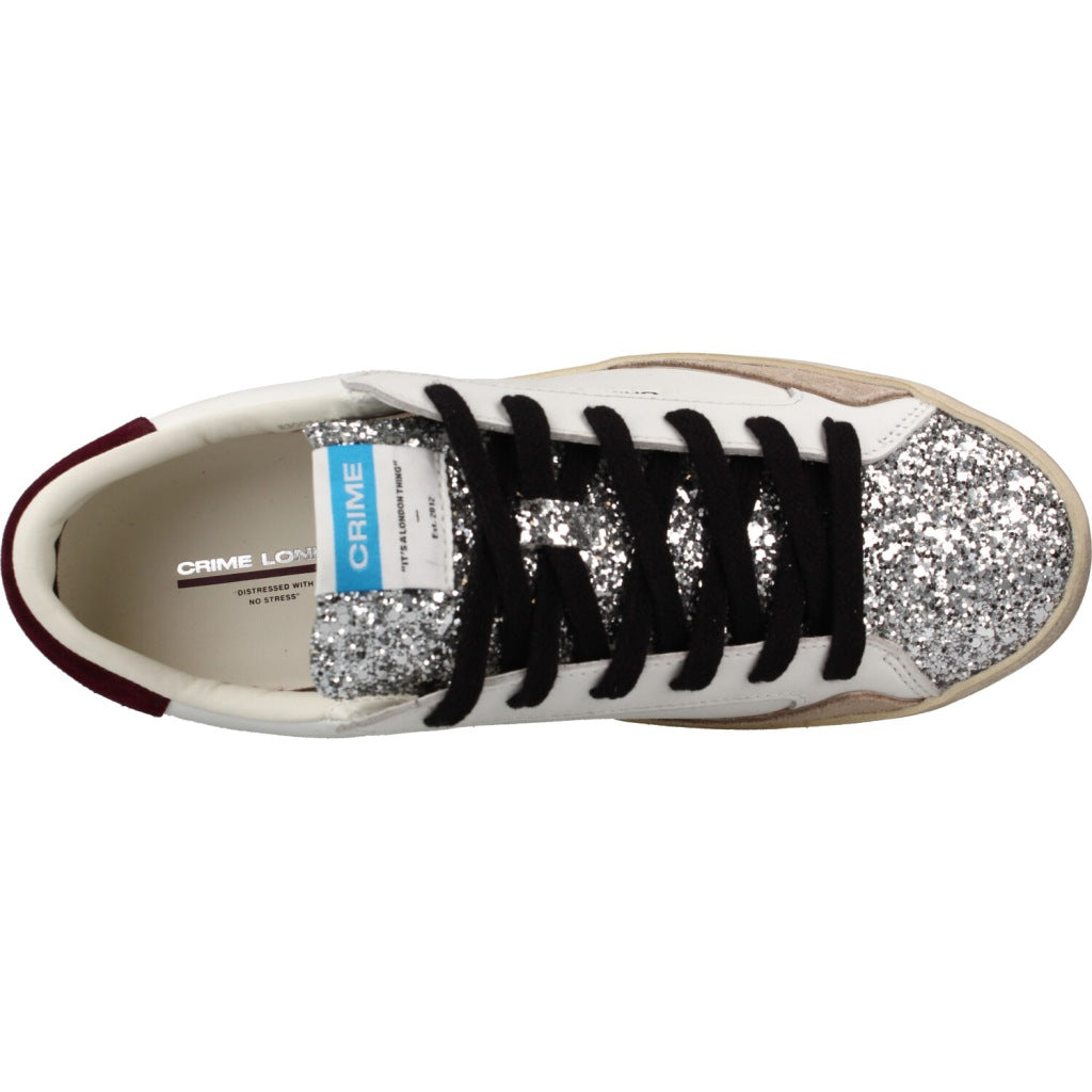 CRIME LONDON AAB DEPORTIVO DISTRESSED en color BLANCO  (7)
