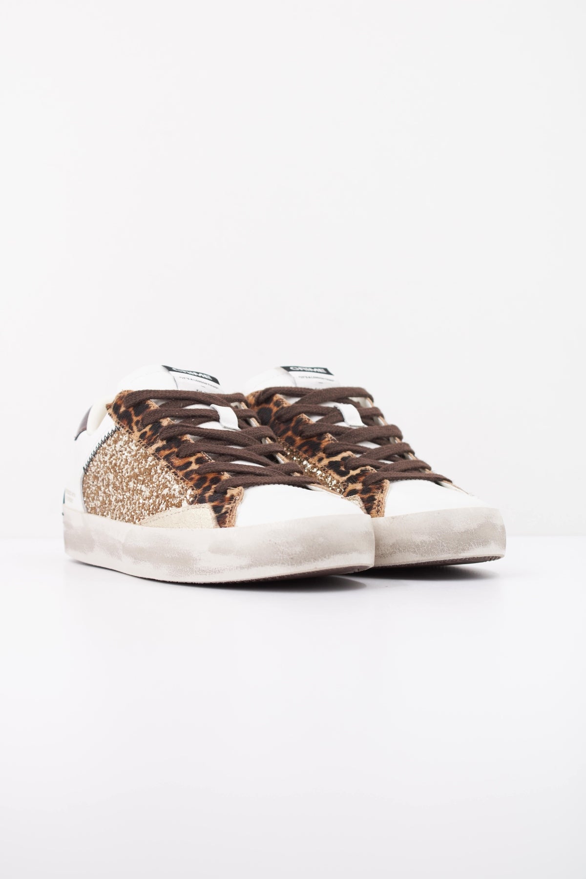 CRIME LONDON AAB DEPORTIVO DISTRESSED en color BLANCO  (2)