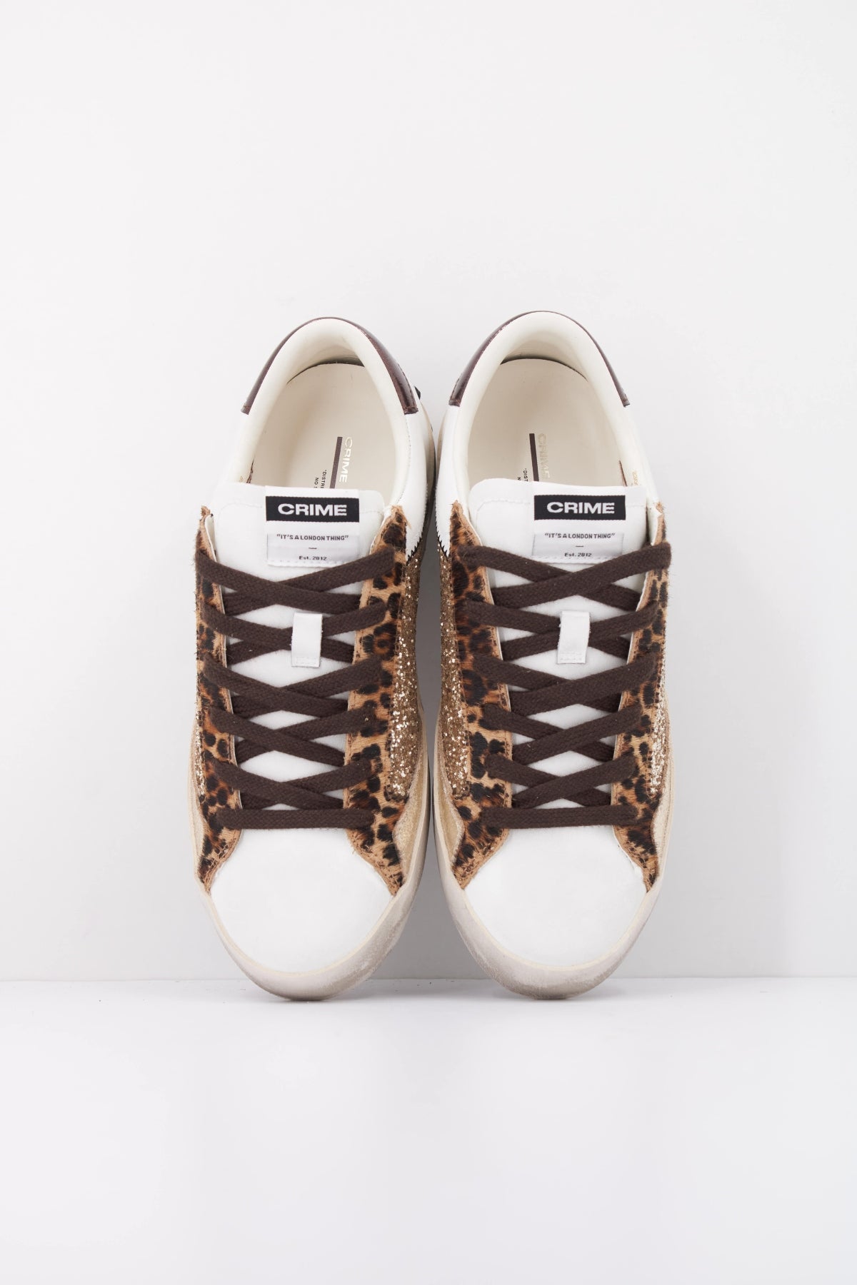 CRIME LONDON AAB DEPORTIVO DISTRESSED en color BLANCO  (3)