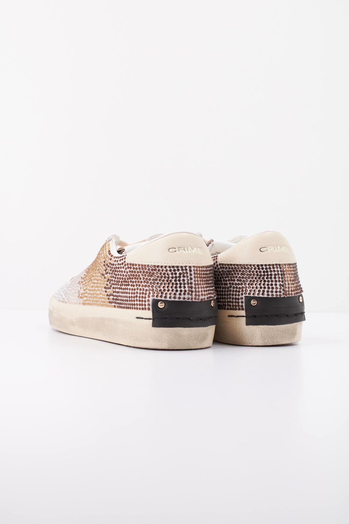CRIME LONDON AAB DEPORTIVO DISTRESSED en color PLATA  (4)