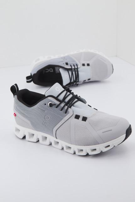 ON RUNNING CLOUD  WATERPROOF en color GRIS  (1)