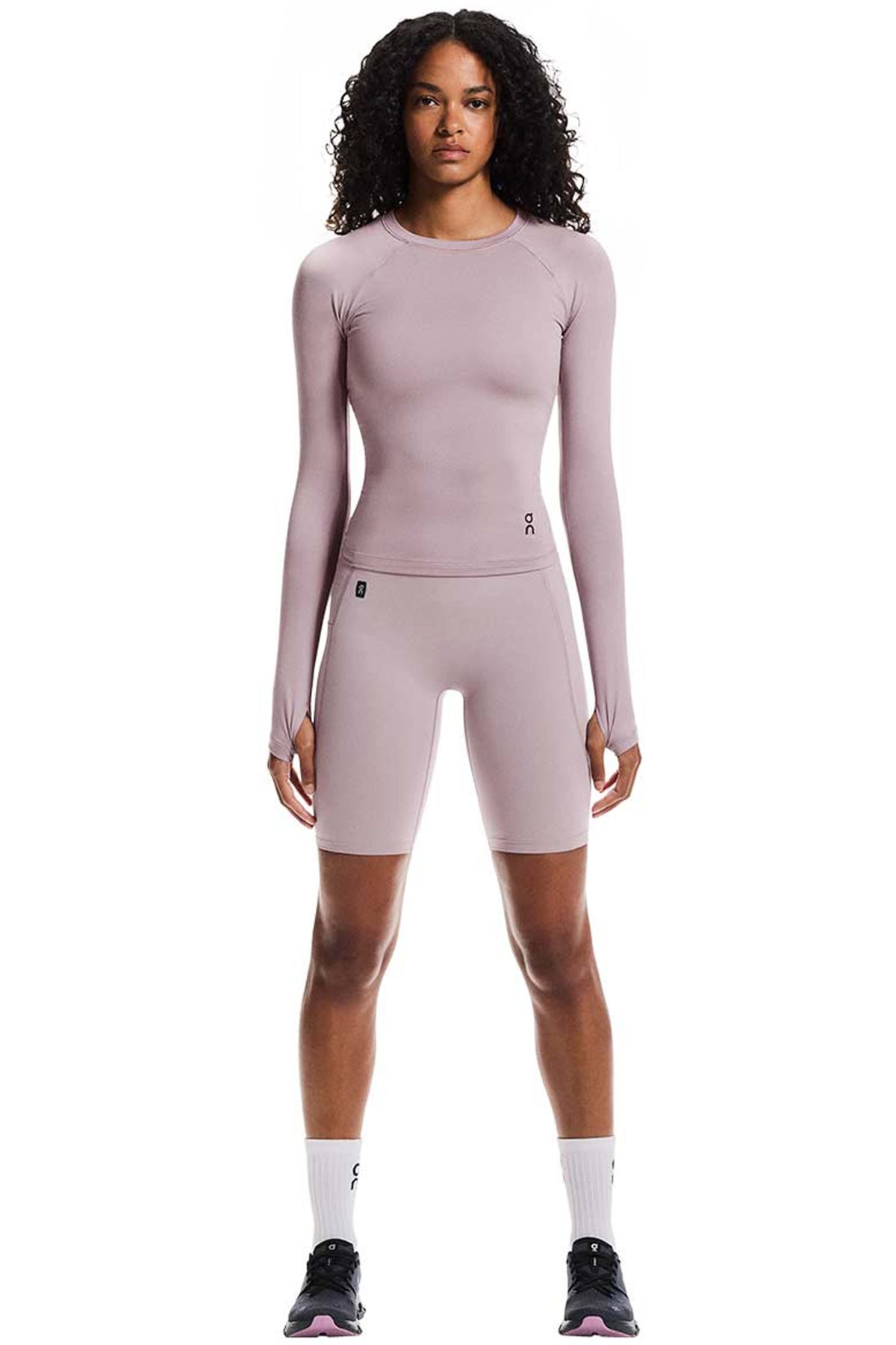 ON RUNNING STUDIO TIGHTS en color VIOLETA  (1)