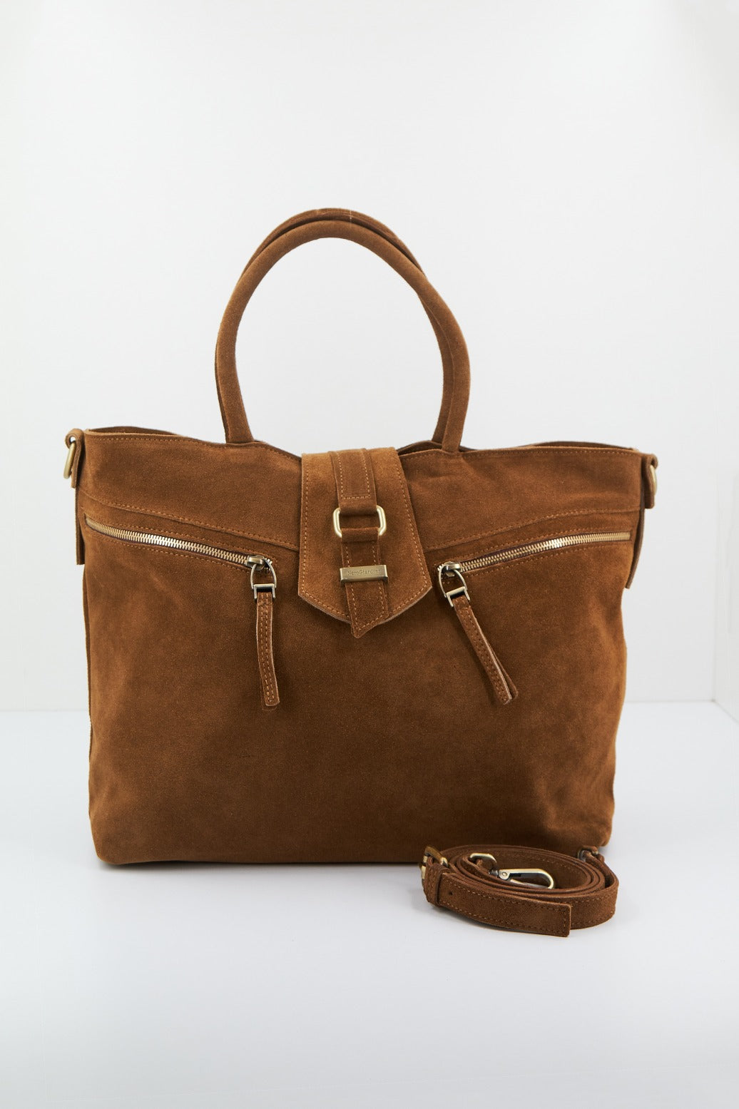 NERO GIARDINI BORSE VELOUR MALTO en color MARRON  (2)