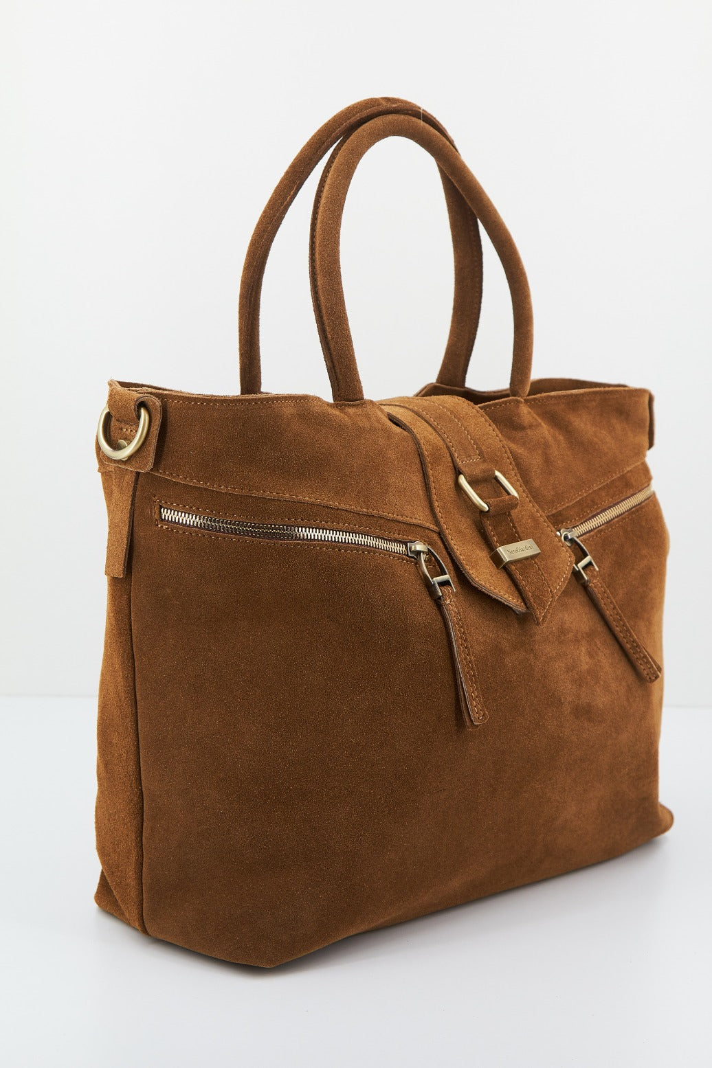 NERO GIARDINI BORSE VELOUR MALTO en color MARRON  (1)