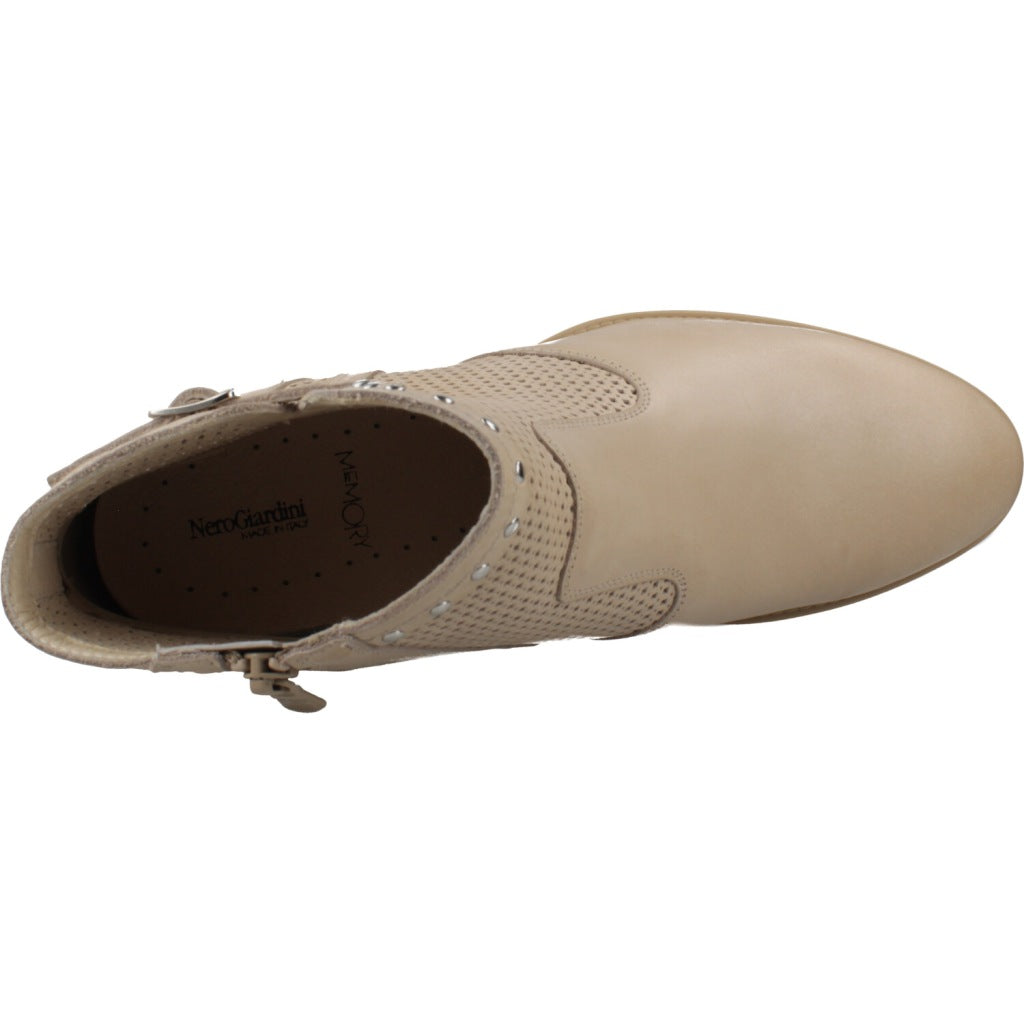 NERO GIARDINI BOTIN TACON ELBA en color BEIS  (6)