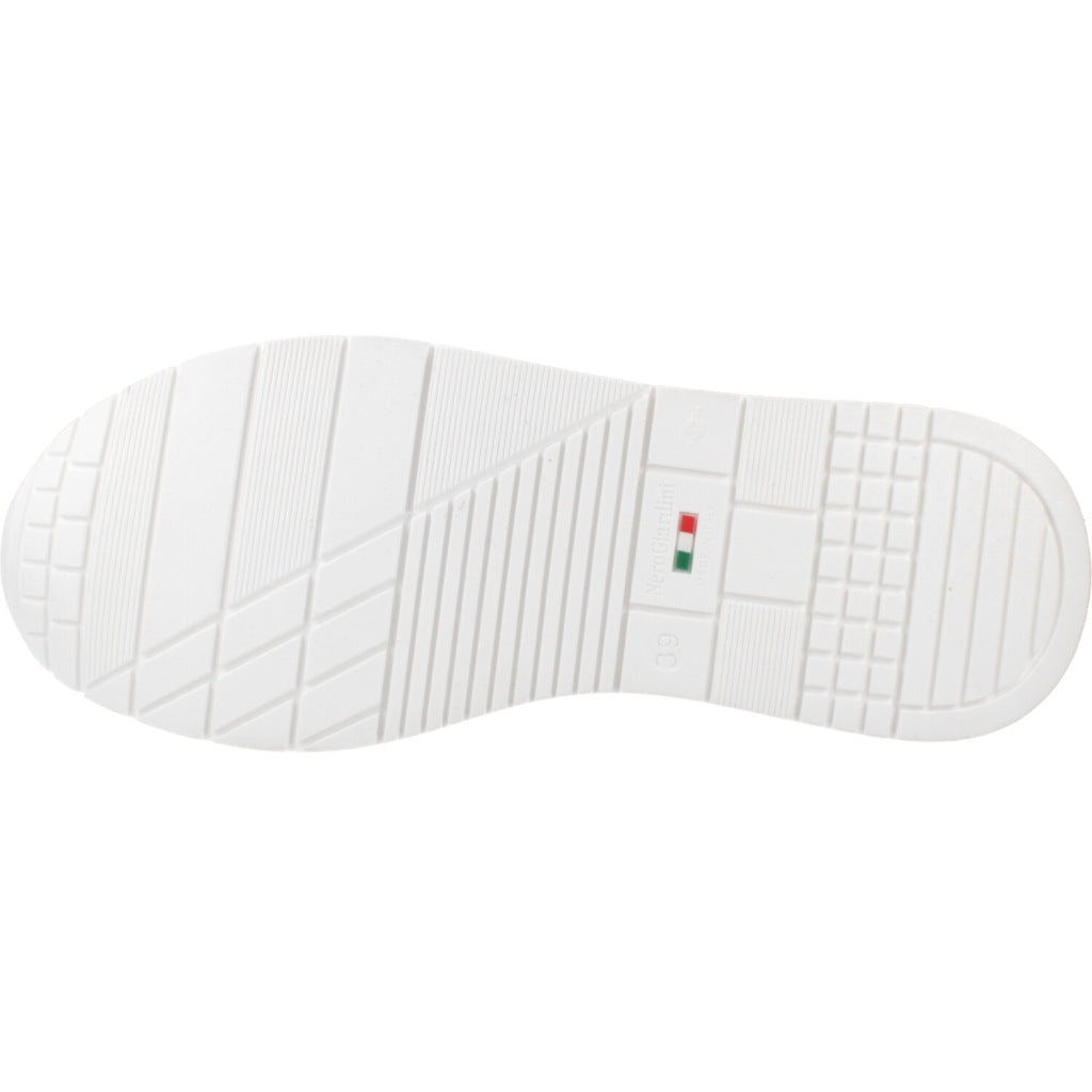 NERO GIARDINI DEPORTIVO CORDONES VELVET en color BLANCO  (7)