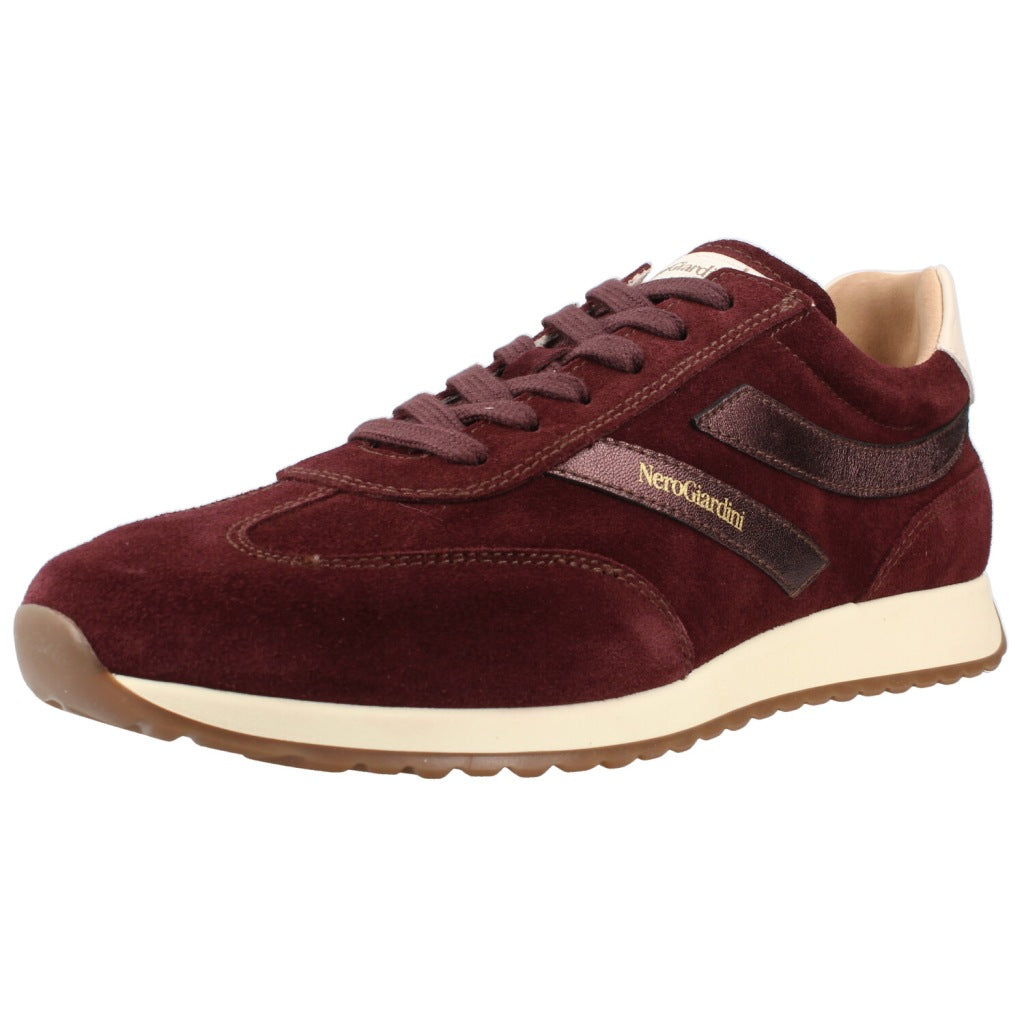NERO GIARDINI VELOUR en color BURDEOS  (1)