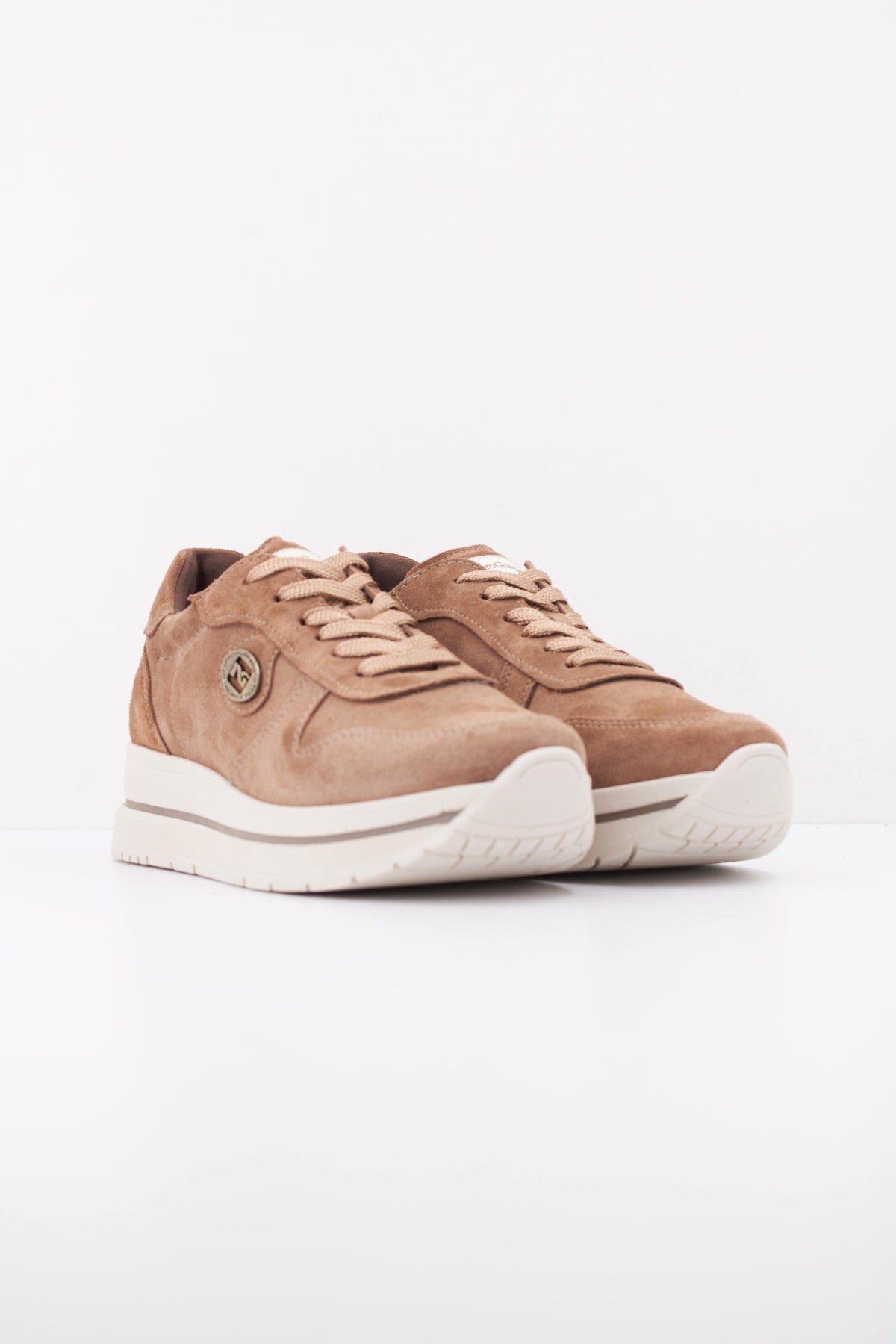NERO GIARDINI VELOUR en color MARRON CLARO  (2)
