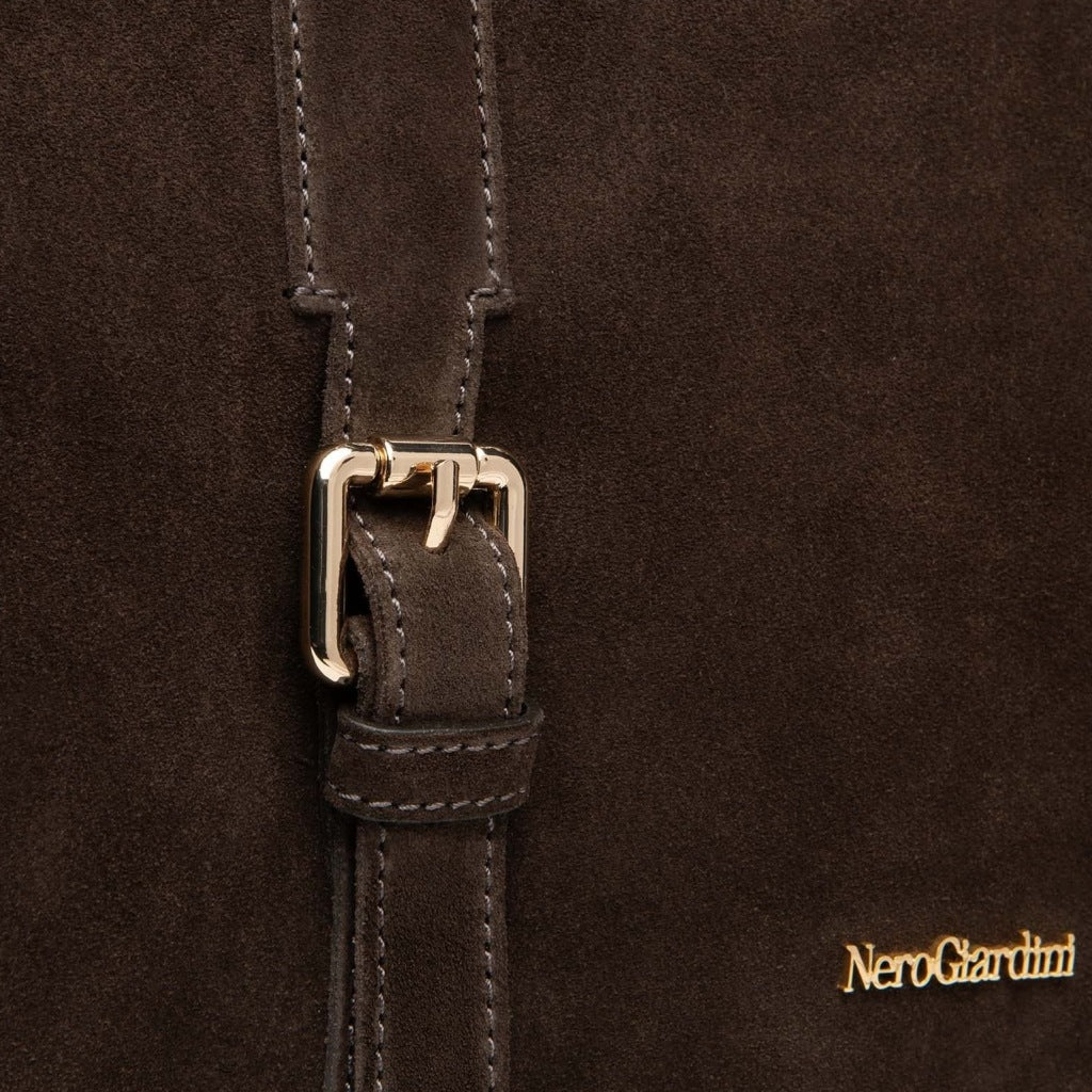 NERO GIARDINI VELOUR en color MARRON  (3)