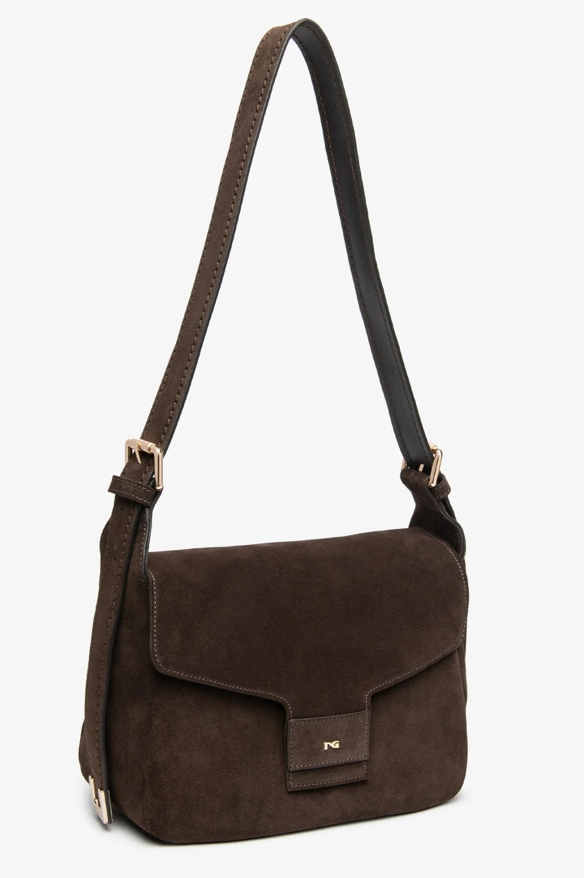 NERO GIARDINI VELOUR en color MARRON  (2)