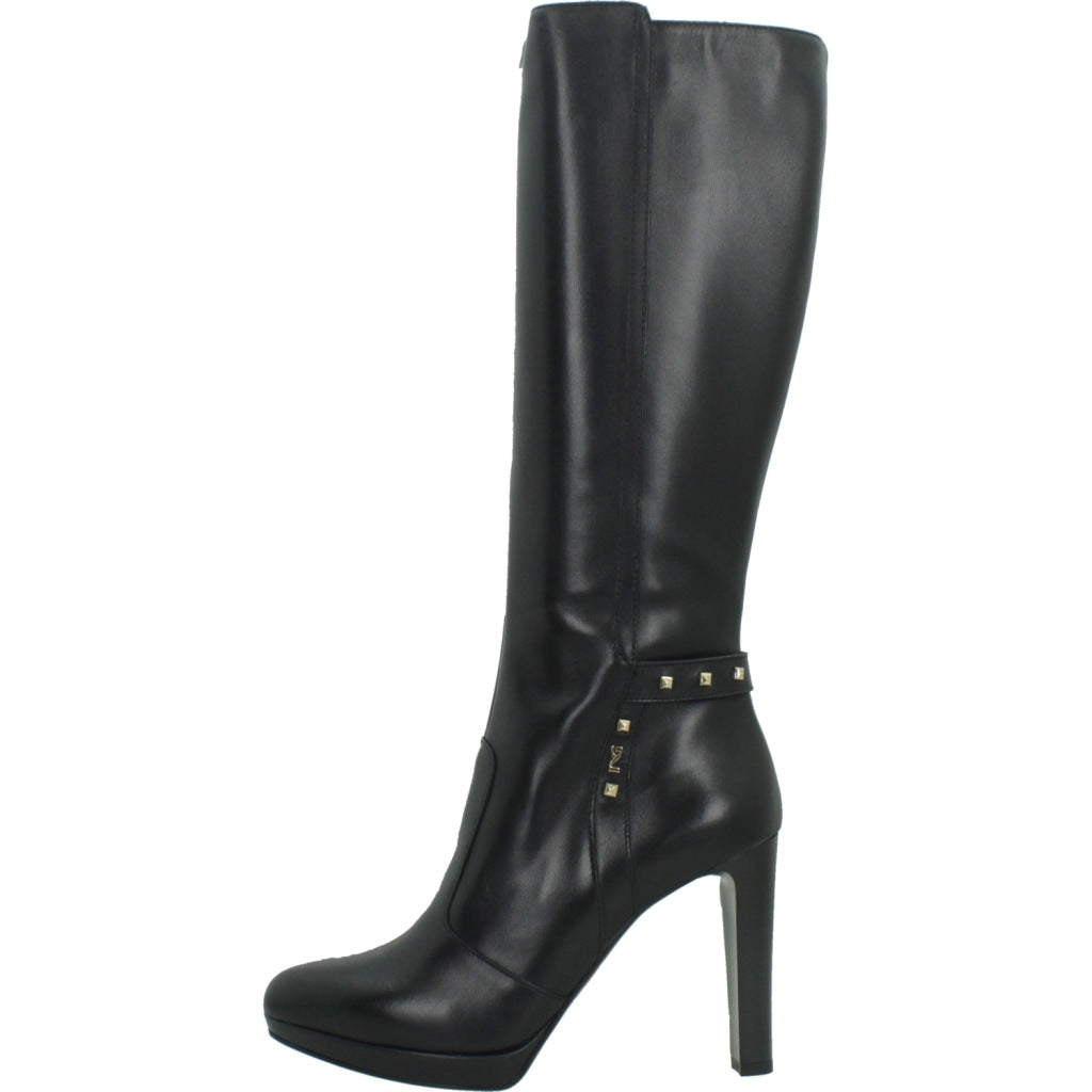 NERO GIARDINI NAPPA PANDORA en color NEGRO  (2)