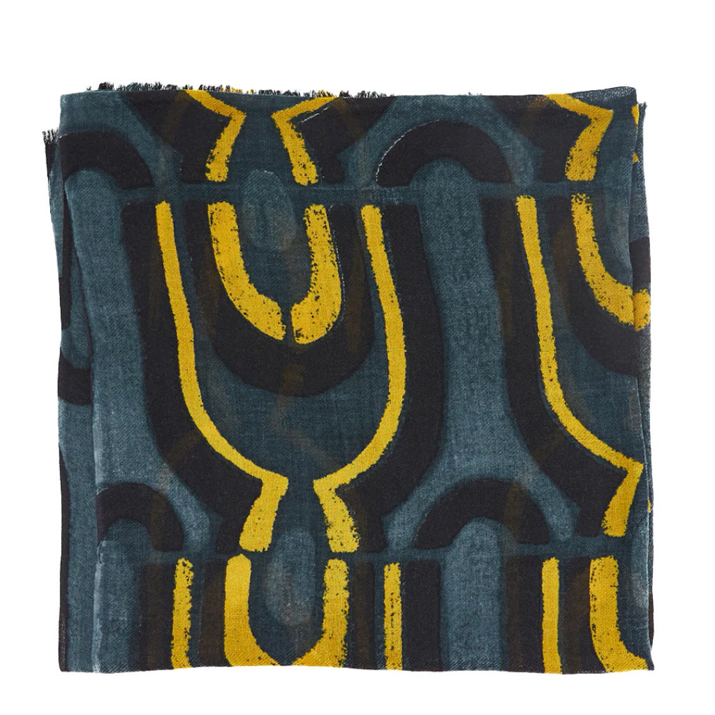 ABBACINO SCARF LEA en color GRIS  (5)