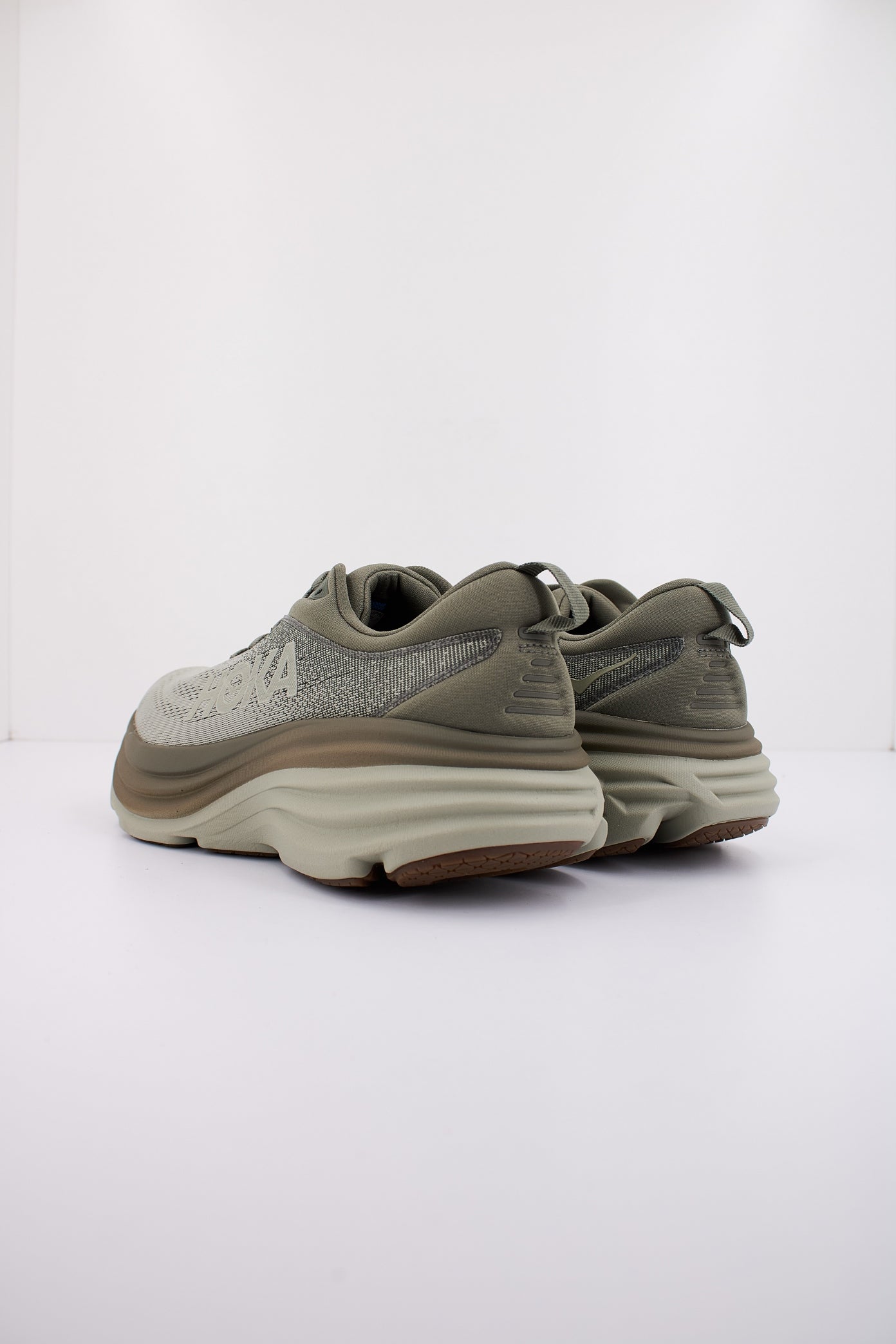 HOKA BONDI  en color VERDE  (4)