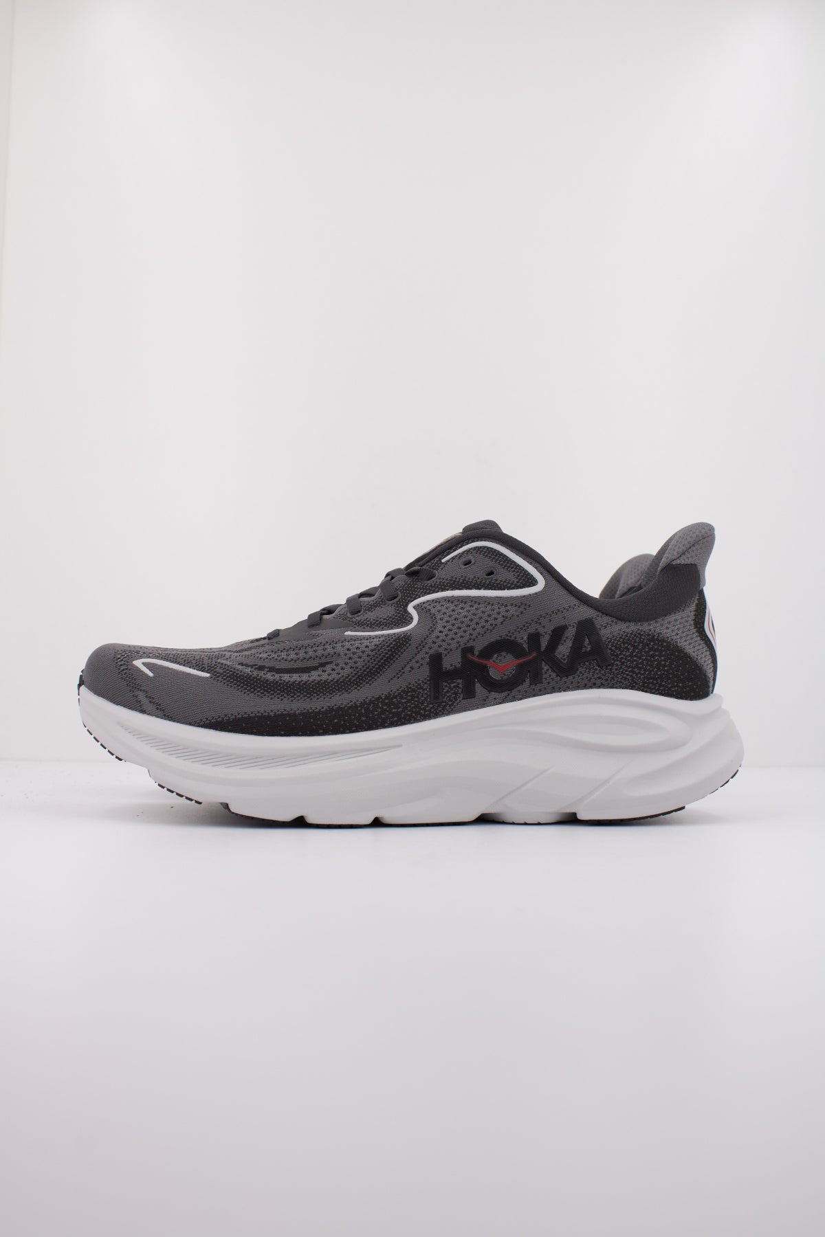 HOKA CLIFTON  en color GRIS  (1)