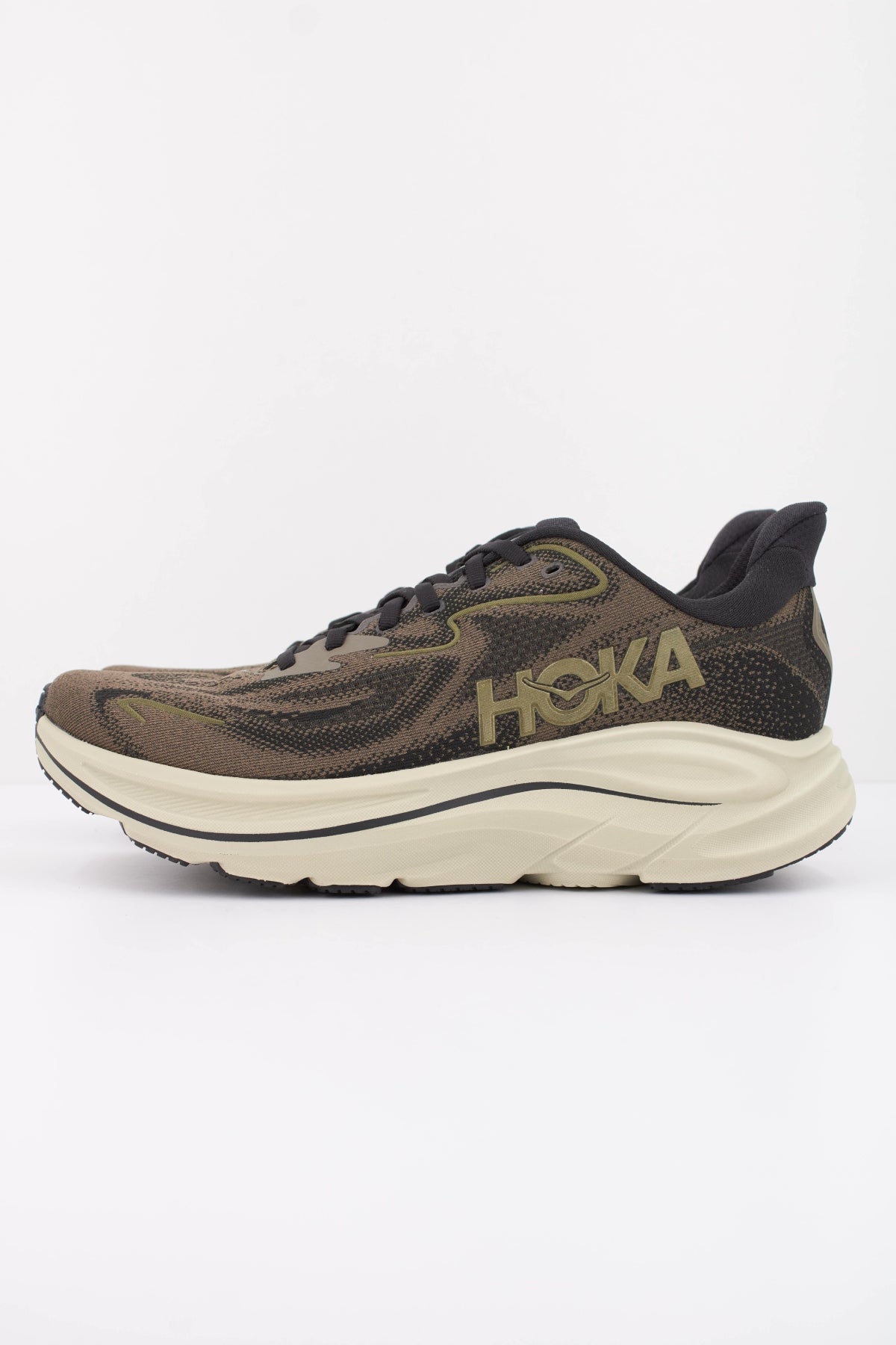 HOKA CLIFTON  en color MARRON  (1)