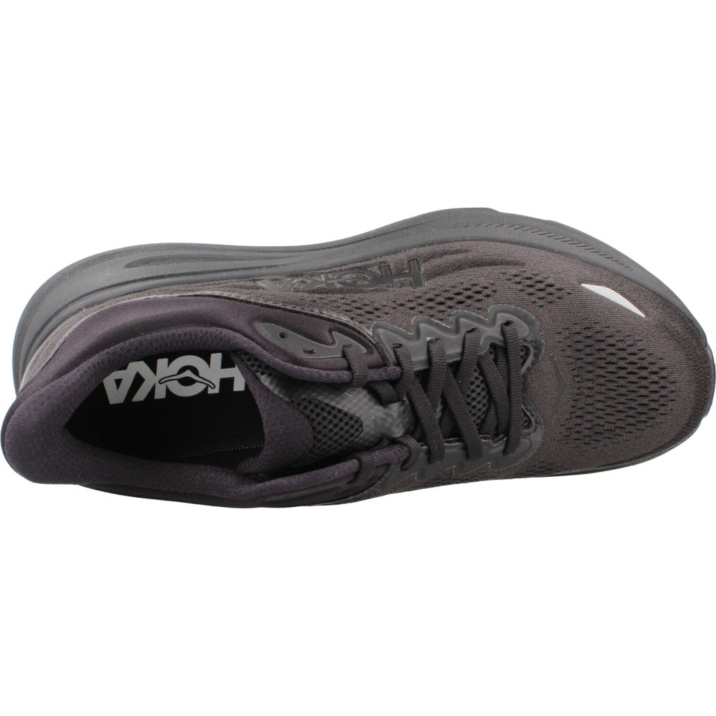 HOKA HO ZAPATILLA BONDI  en color NEGRO  (7)